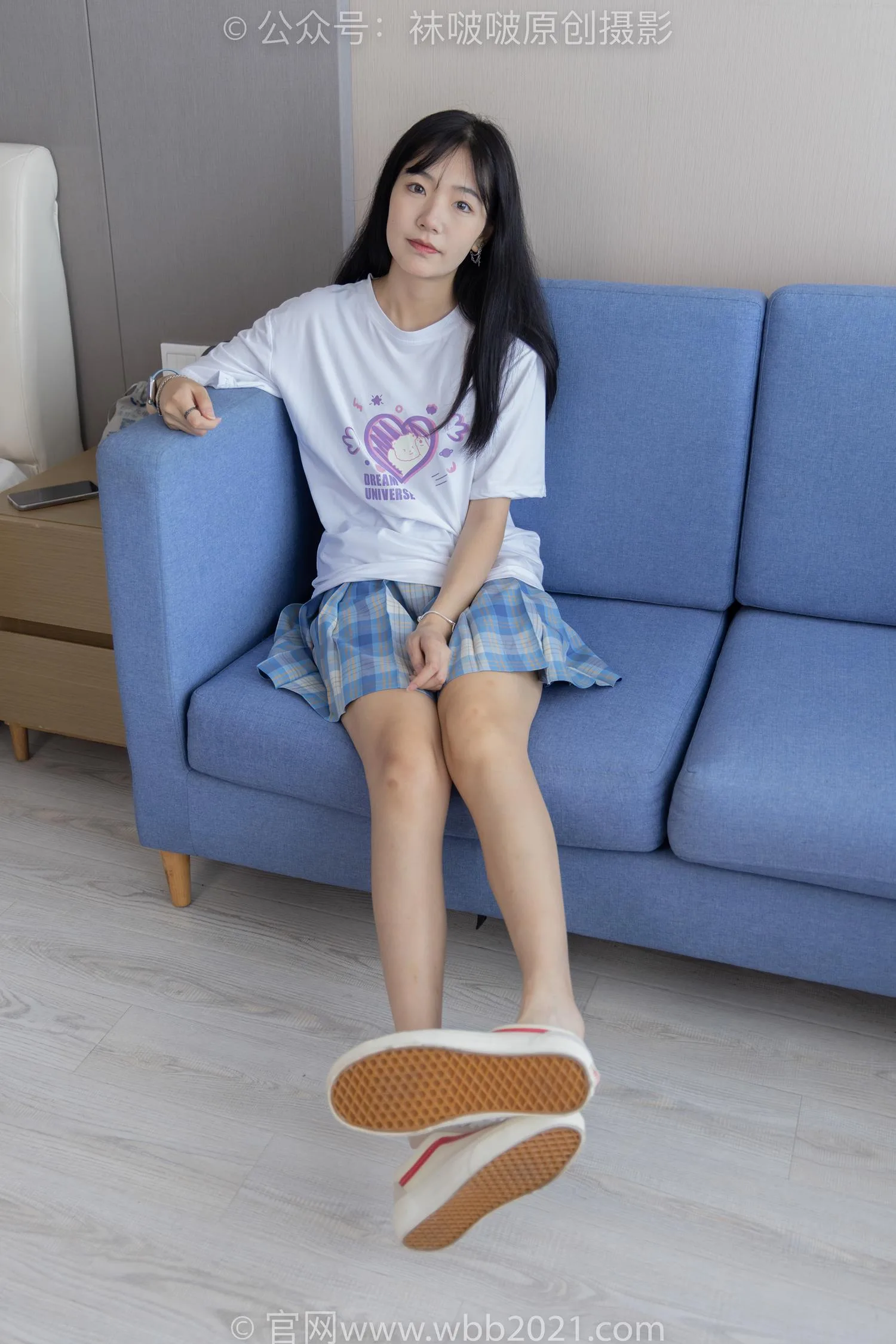 [BoBoSocks袜啵啵]NO.414 小甜豆-板鞋、帆布鞋、短白丝、船袜[150P/1V/5.52GB] - 5