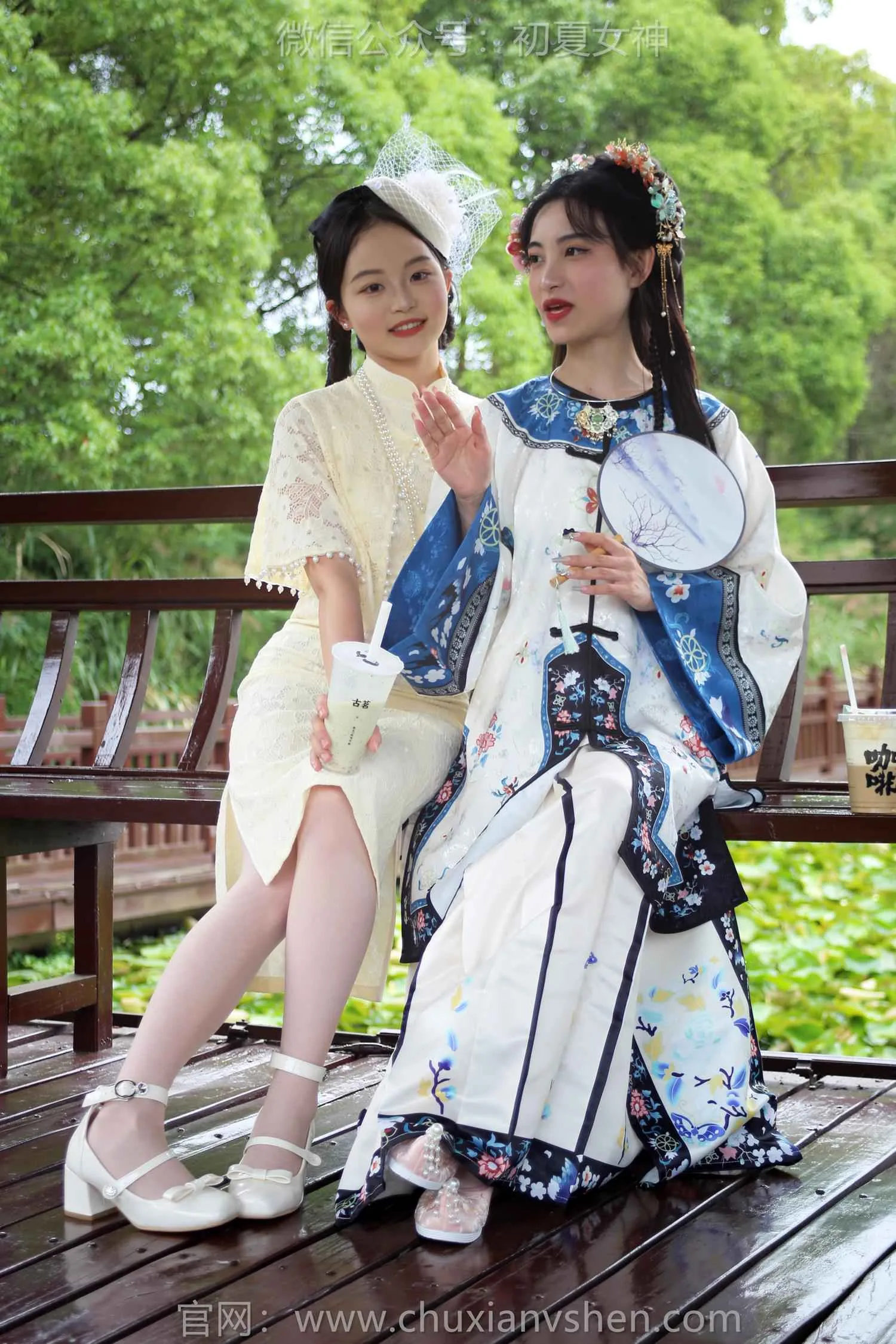 初夏女神 NO.213 柒柒、双双 留洋晚清[120P/1V/5.22GB] - 2