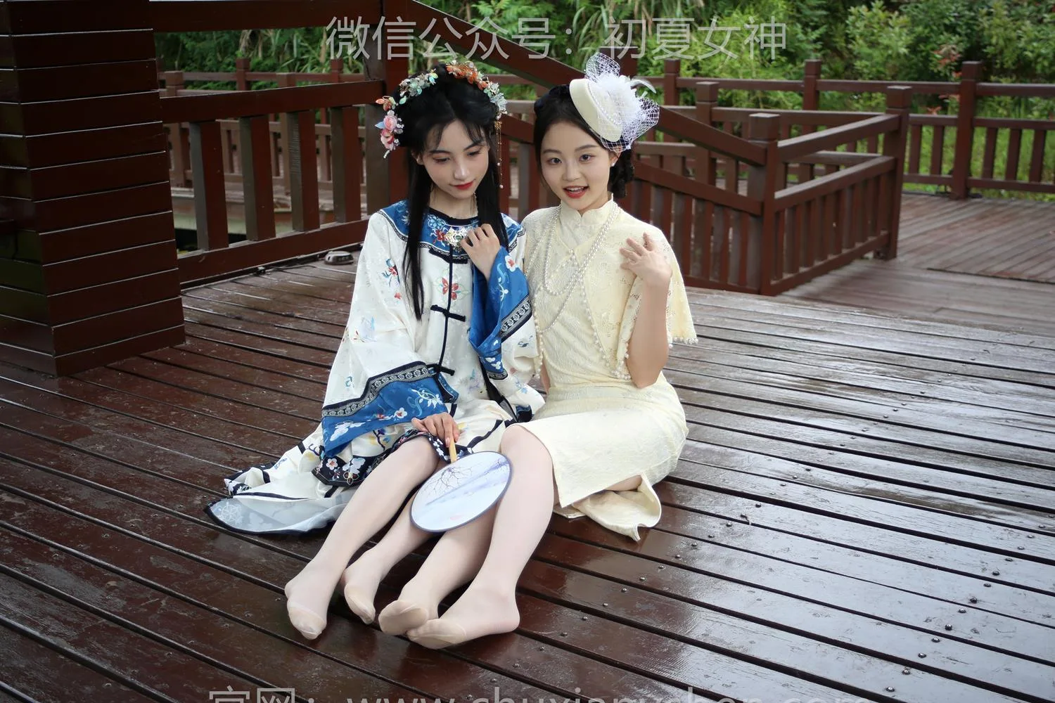初夏女神 NO.213 柒柒、双双 留洋晚清[120P/1V/5.22GB] - 3
