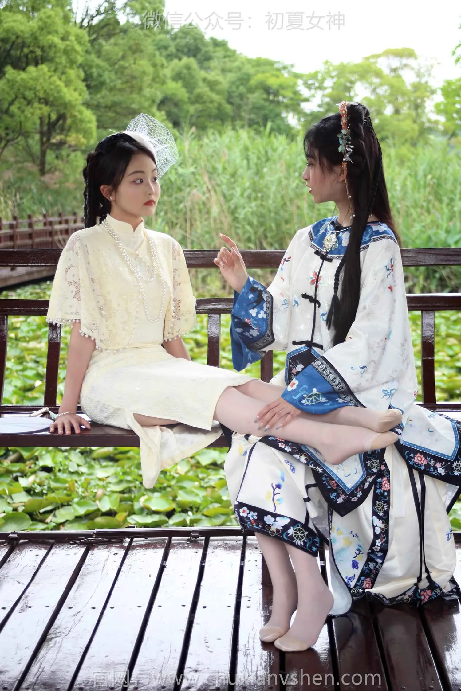 初夏女神 NO.213 柒柒、双双 留洋晚清[120P/1V/5.22GB] - 4