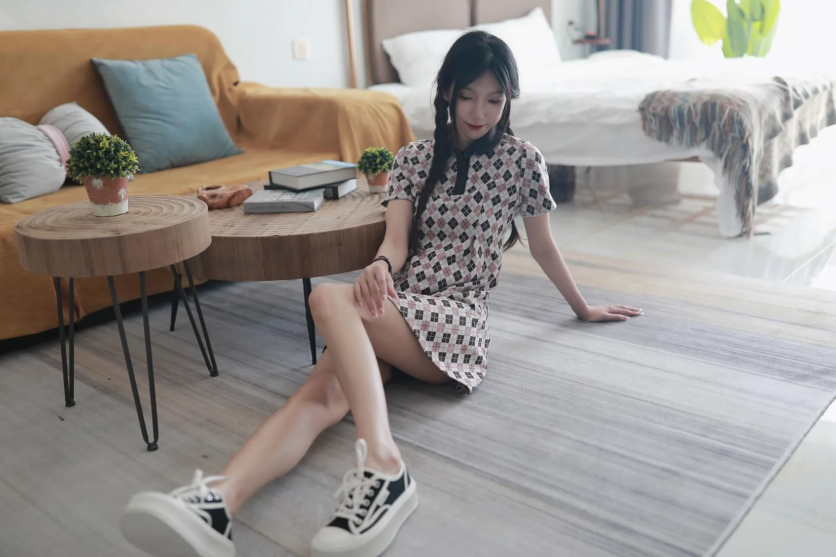 凡夫摄影 NO.0007 – 夏妹 板鞋白棉袜[207P/1V/3.46GB] - 1
