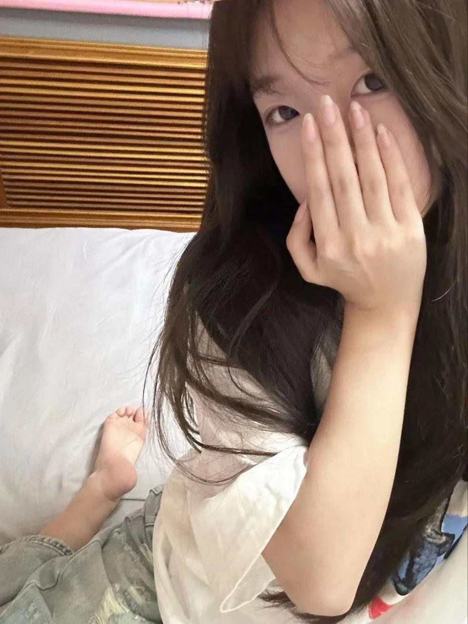 脚模面试脸足同框套路系列-032-34号-小解解[13P/5V/44MB] - 3
