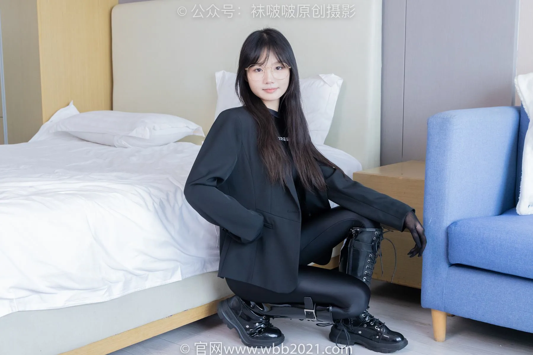 [BoBoSocks袜啵啵]NO.423 甜甜圈-长靴、黑丝、连体衣裤里丝[145P/1V/6.77GB] - 4