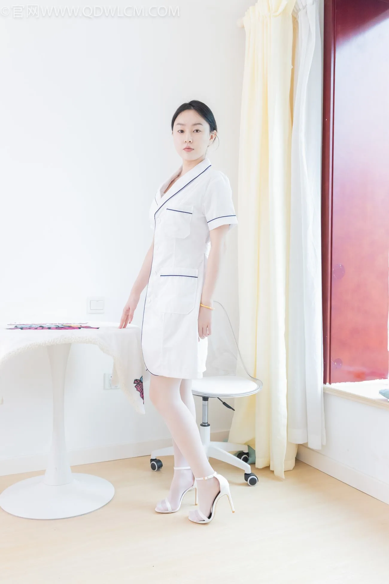 勿恋传媒 NO.2142 美兔-纯与白[150P/1V/4.38GB] - 4