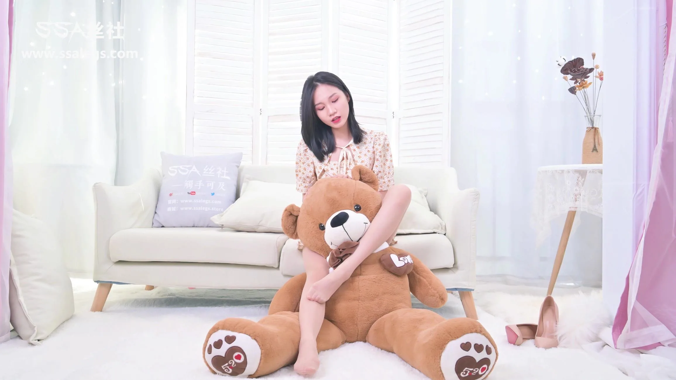 [SSA丝社]短片 NO.0036 晶晶 肉丝袜[1V/1.99GB] - 3