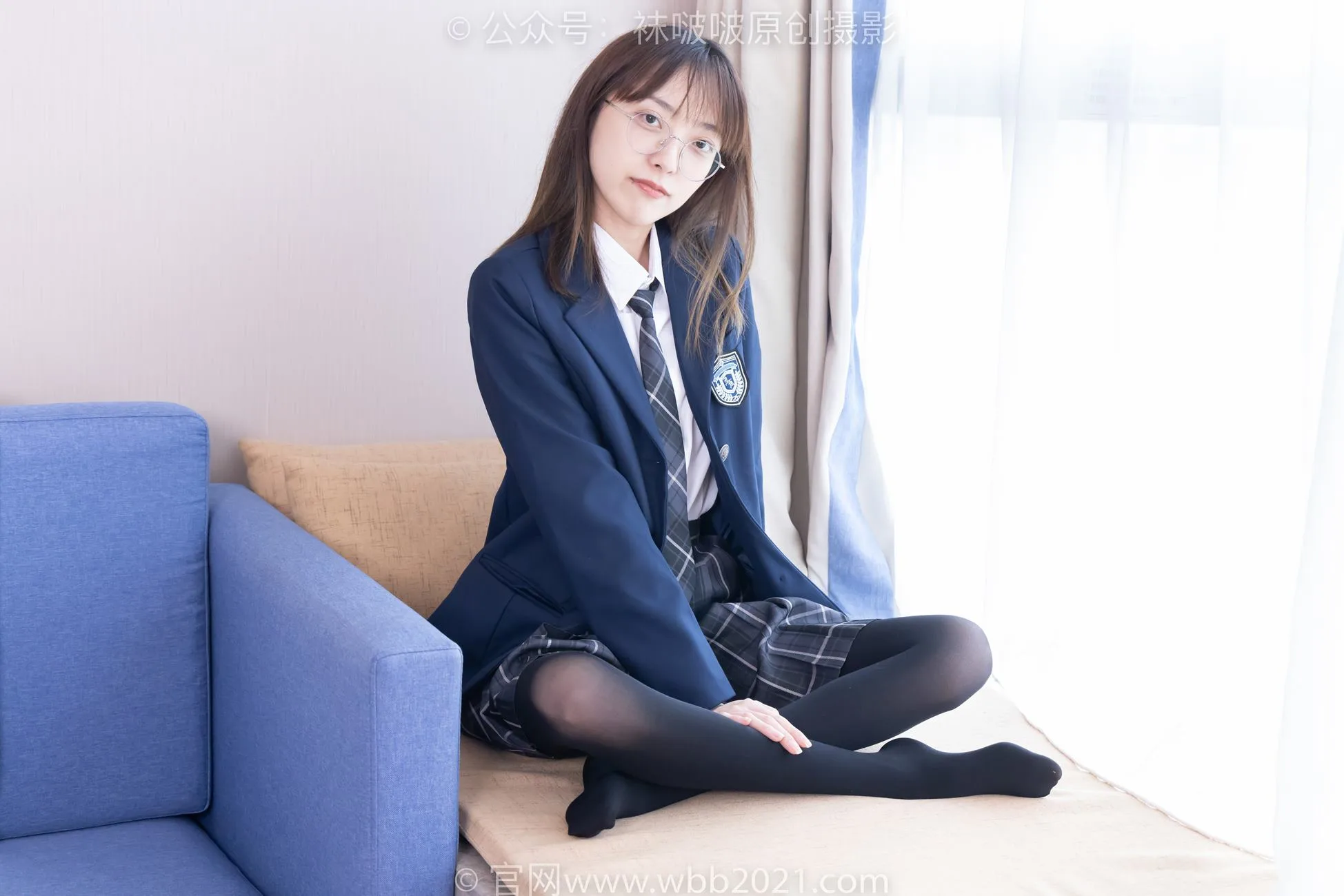 [BoBoSocks袜啵啵]NO.432 稚予-皮鞋、厚黑丝、jk至服[184P/1V/6.83GB] - 1