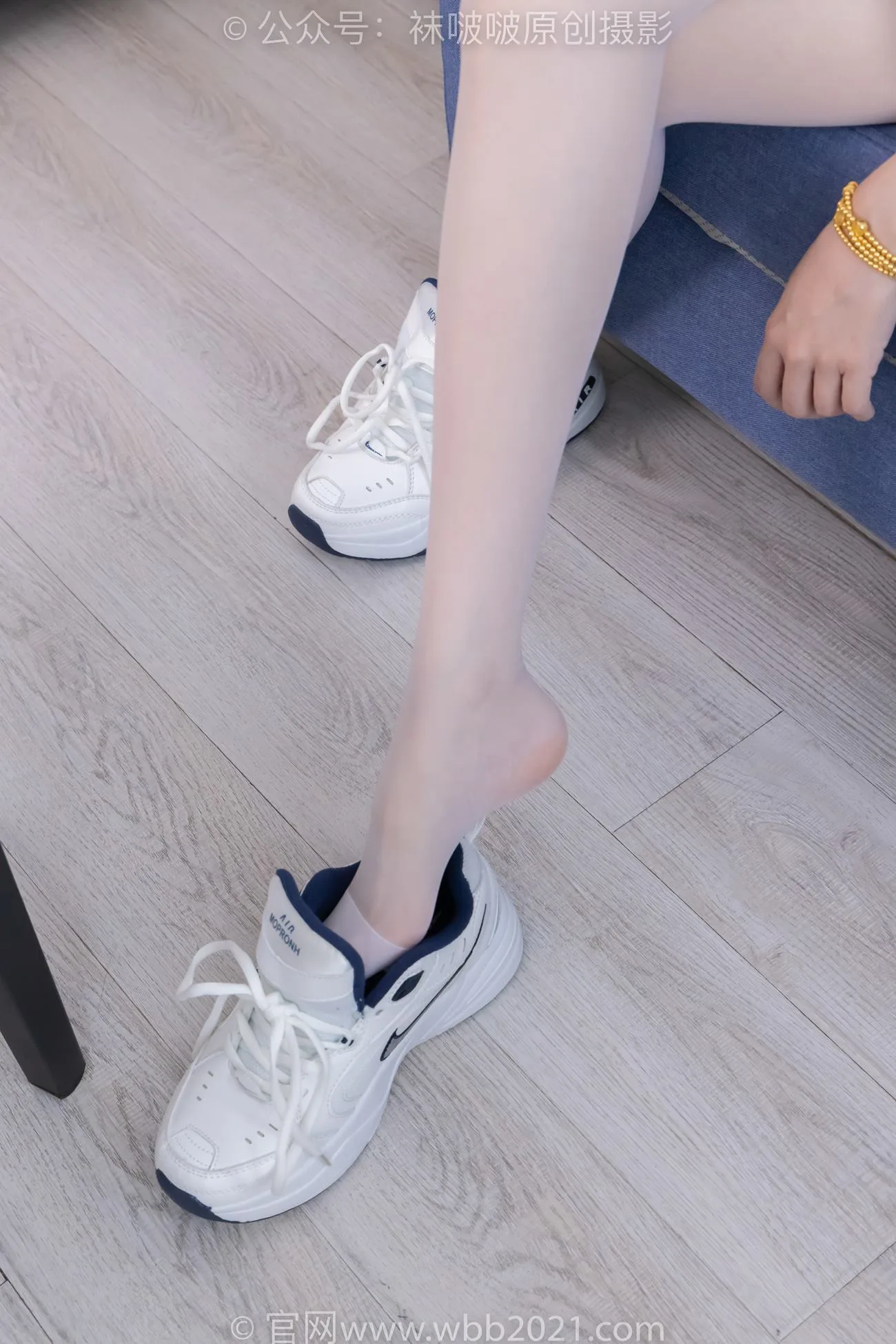 [BoBoSocks袜啵啵]NO.435 稚予-板鞋、运动鞋、白丝、肉丝[150P/1V/6.25GB] - 4