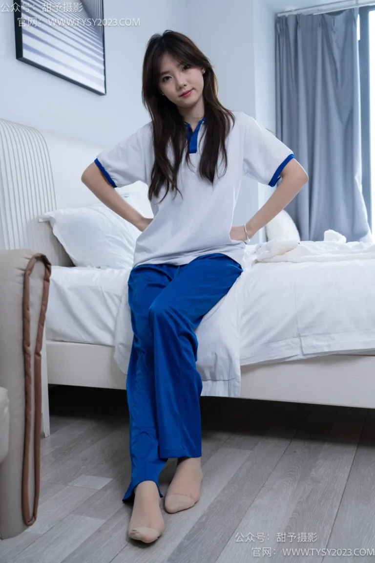 甜予摄影 NO.098期：璇璇-校服、板鞋、白棉袜、肉丝（脚尖加固款）（完整版）[135P/2V/10.37GB] - 4