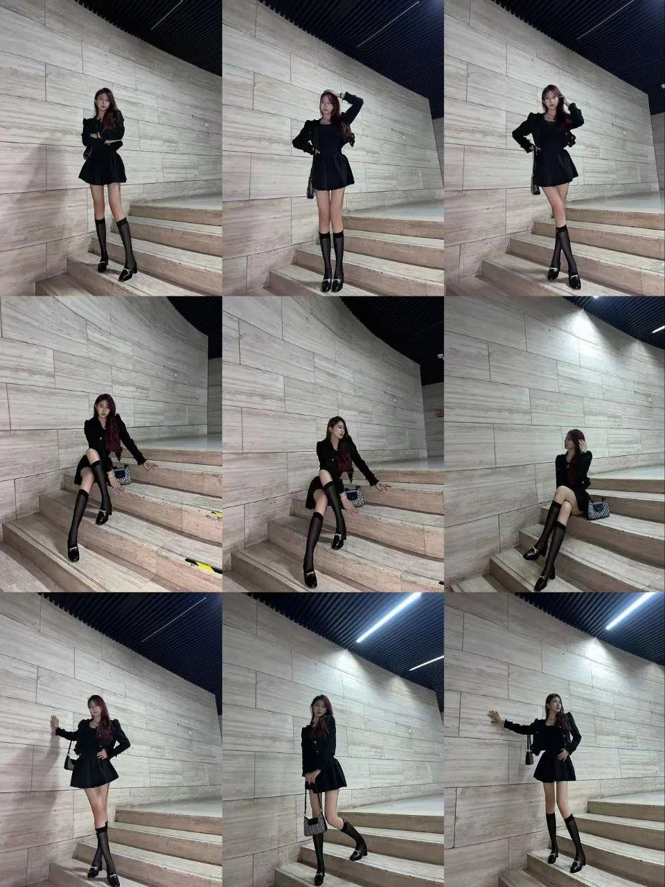 脚模面试脸足同框套路系列-082-各种撅屁股秀脚[15P/3V/49MB] - 4
