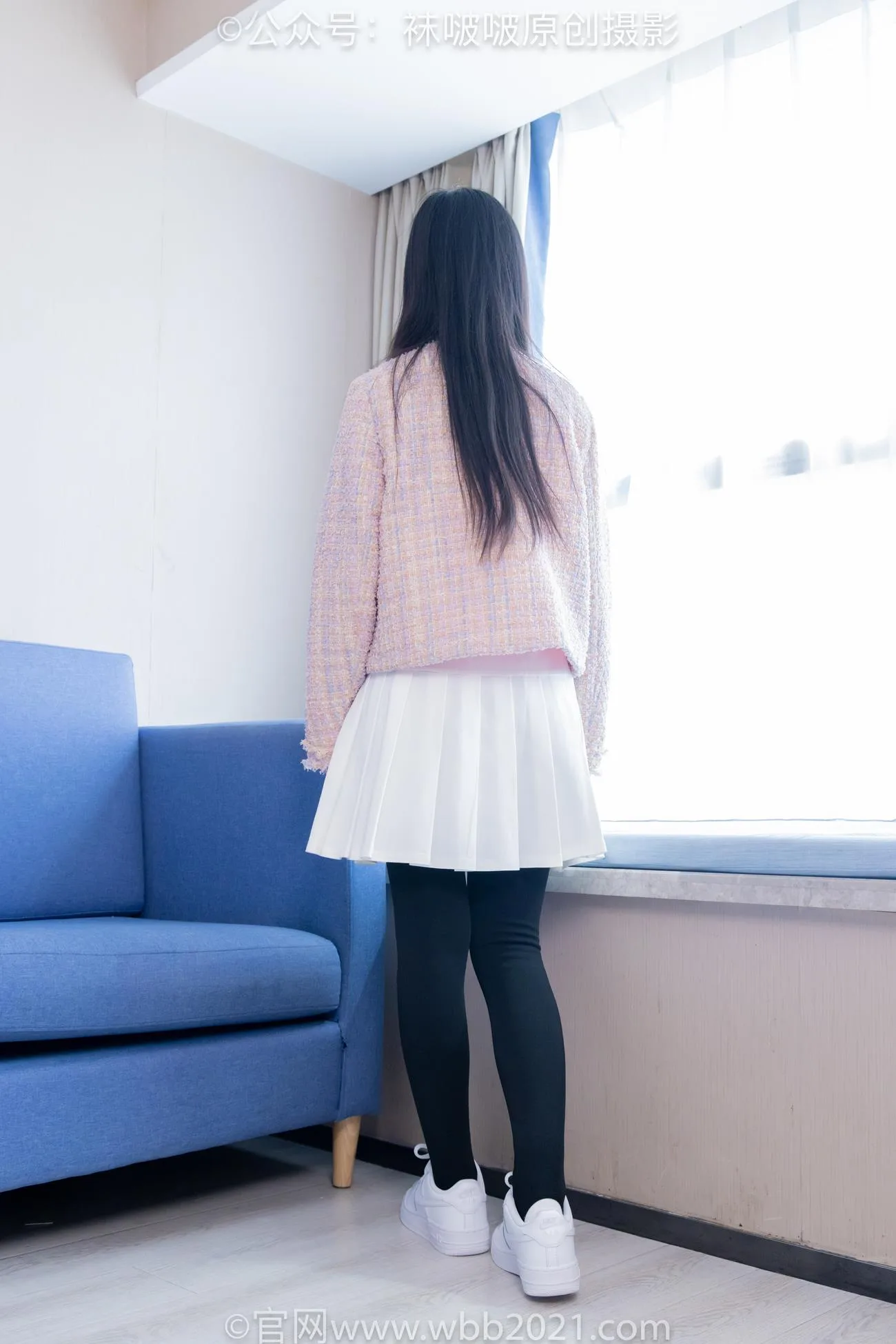 BoBoSocks袜啵啵 NO.438 甜甜圈-皮鞋、板鞋、白棉袜、黑色踩脚袜[150P/1V/7.28GB] - 2