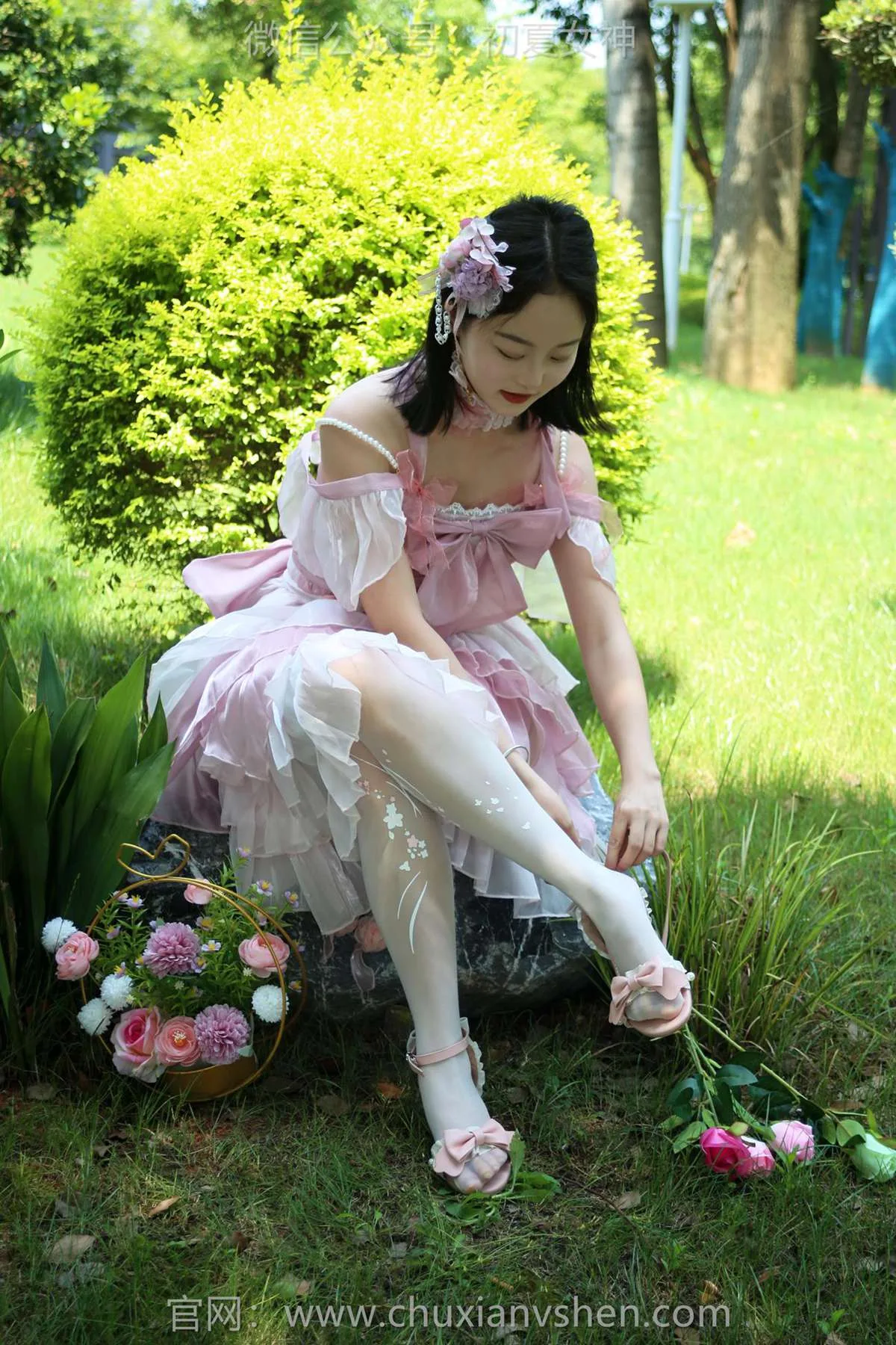 初夏女神 NO.244 双双 花仙子[130P/1V/5.56GB] - 1