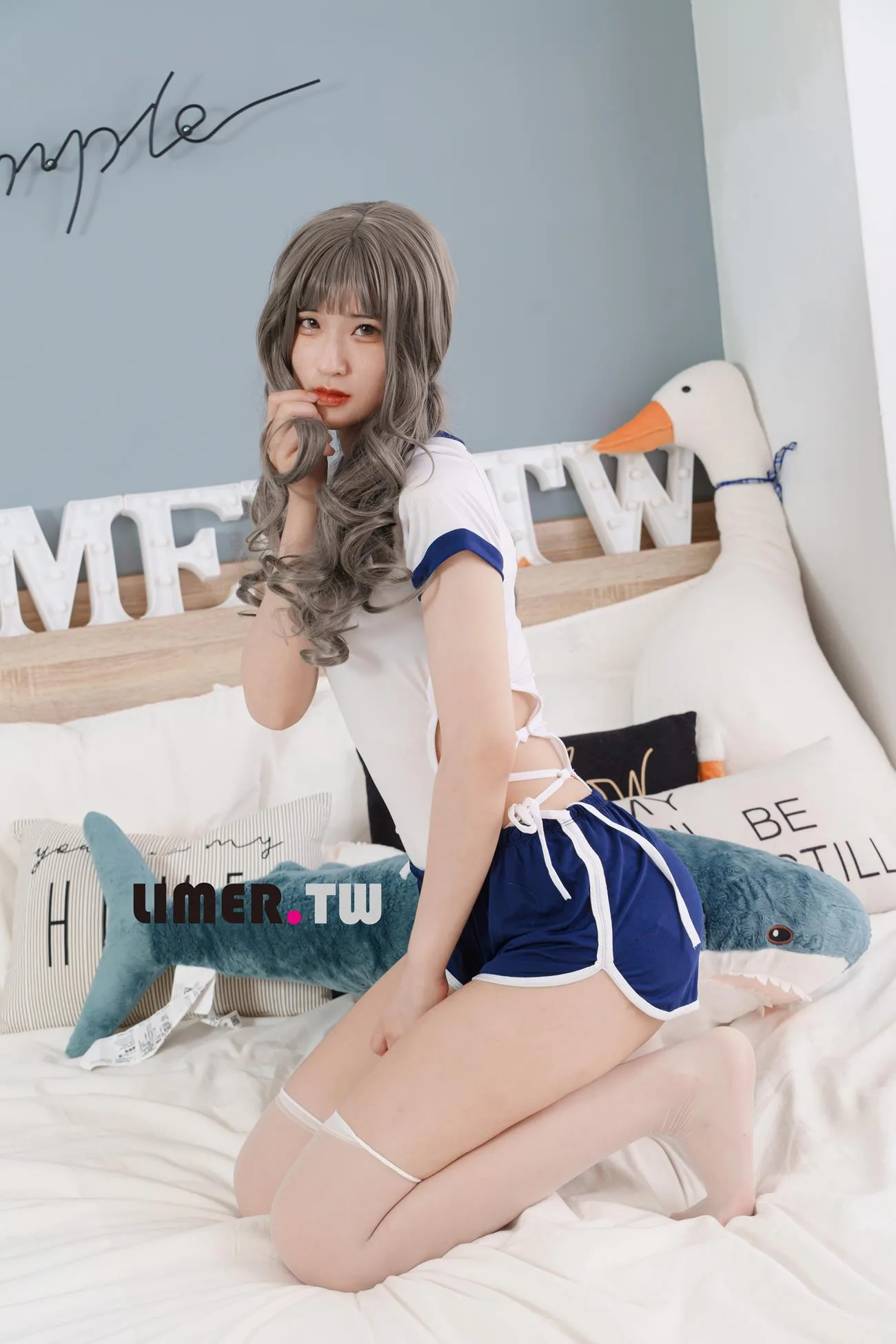 Limerence原创 NO.090 7bao 体育服下 裸足＆白丝[86P/1V/2.42GB] - 4