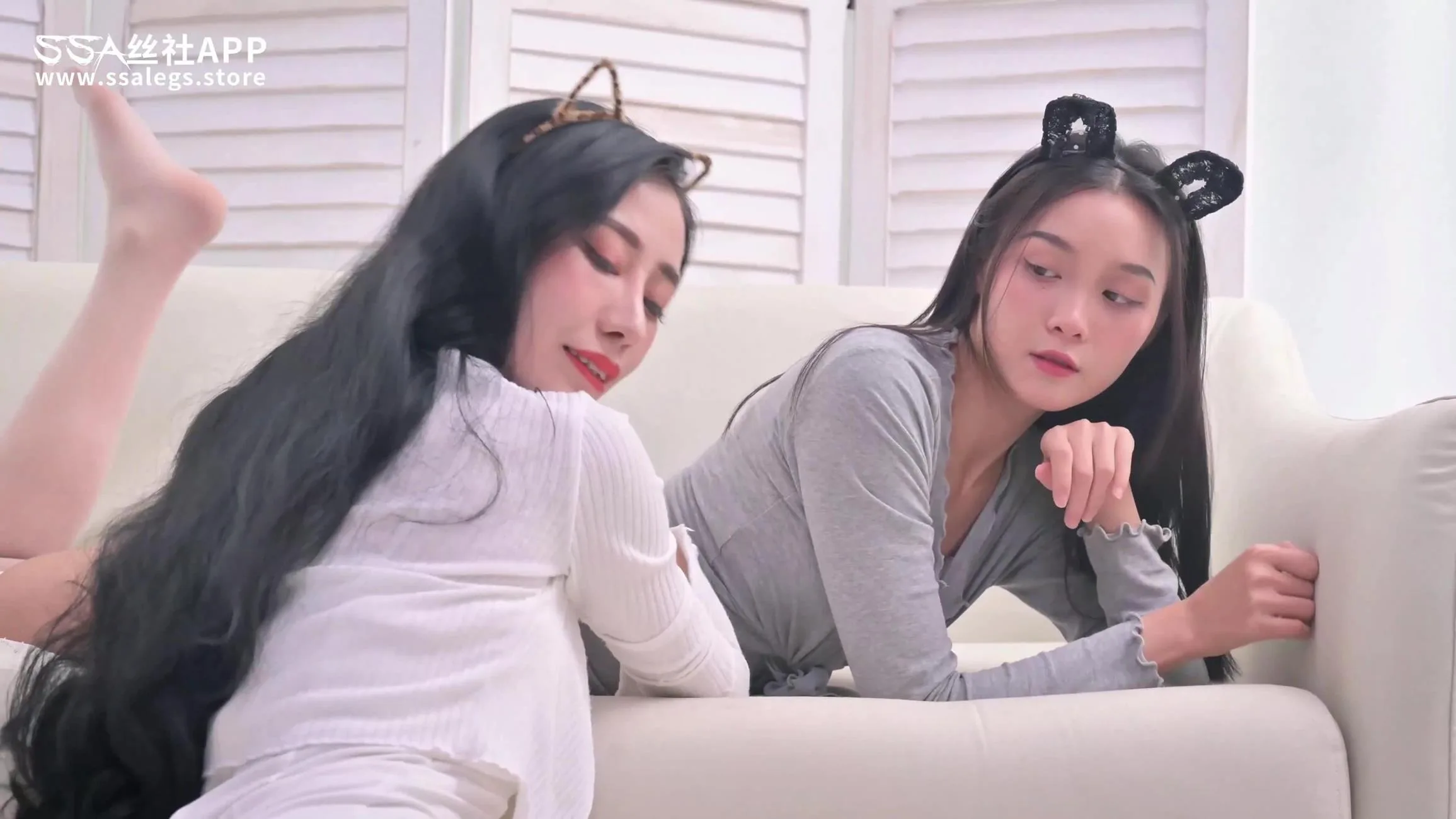 [SSA丝社]短片 NO.0078 雪儿&君君 白色丝袜[1V/274MB] - 2