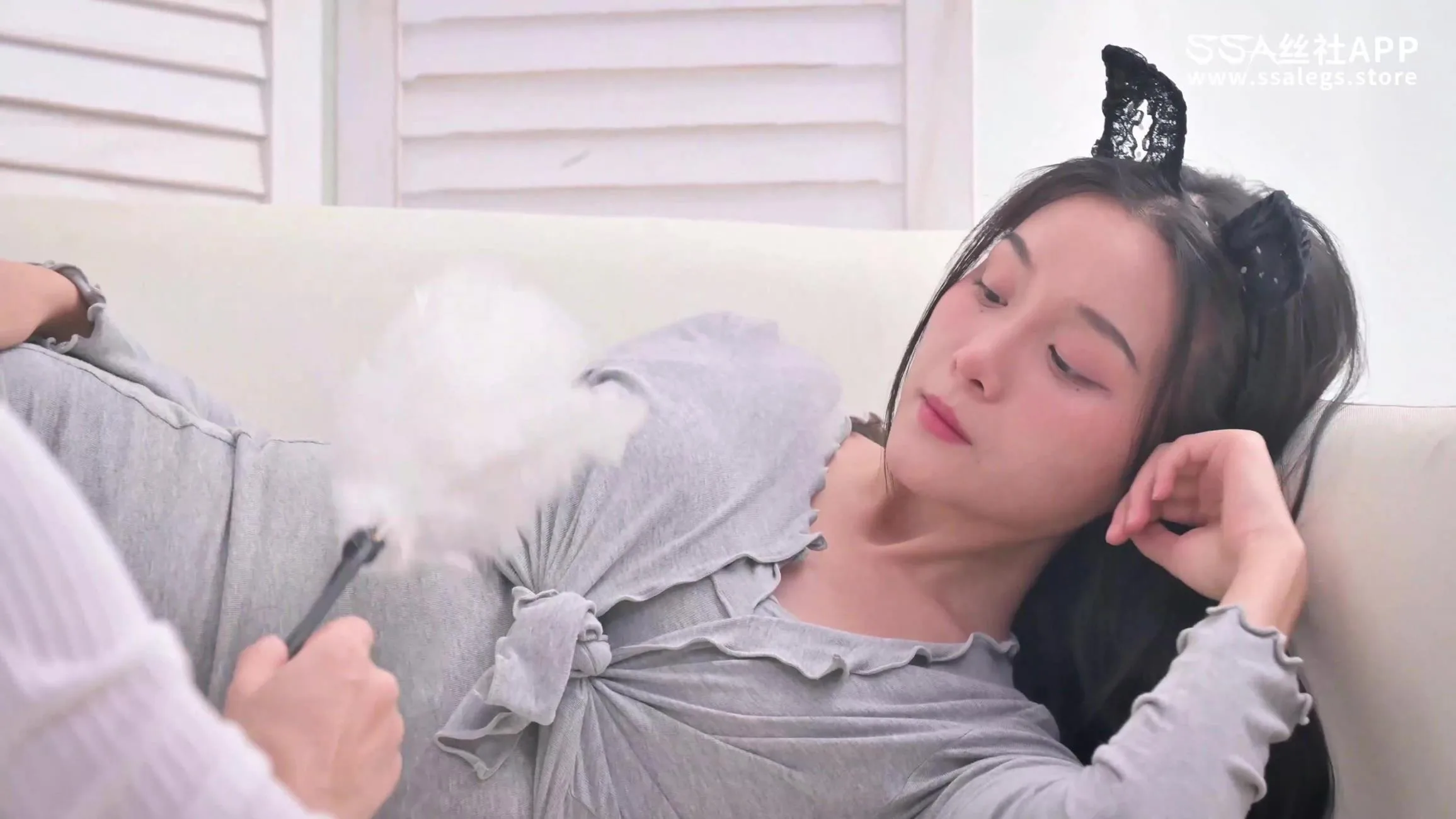 [SSA丝社]短片 NO.0078 雪儿&君君 白色丝袜[1V/274MB] - 3