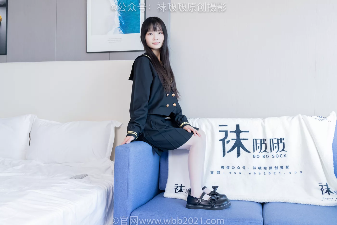 [BoBoSocks袜啵啵]NO.450 甜甜圈 皮鞋、白丝、裸足、裸足印泥踩脚印剧情[142P/1V/7.55GB] - 2
