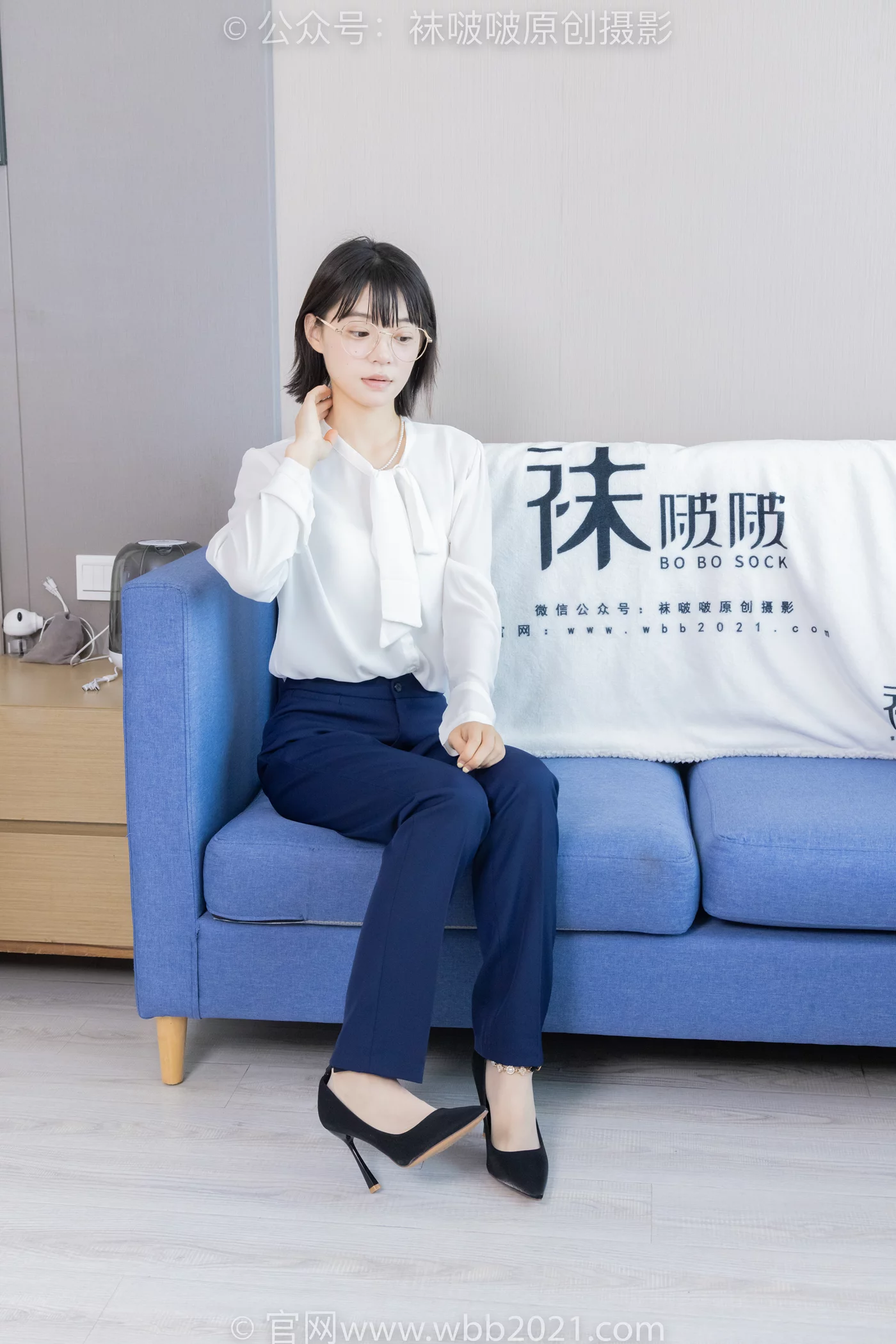[BoBoSocks袜啵啵]NO.461 糯米-高跟鞋、短肉丝、裸足[145P/1V/6.73GB] - 4