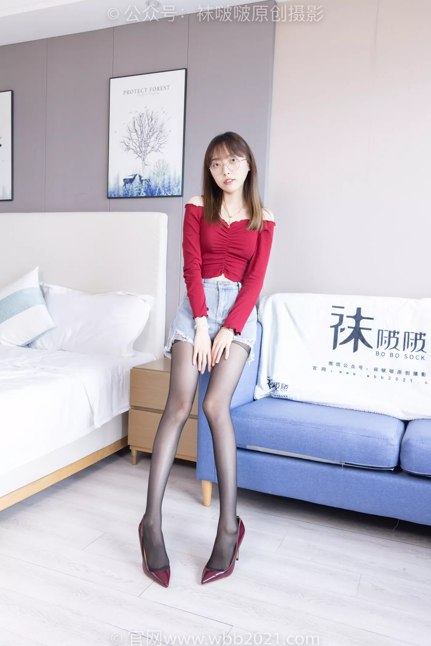 [BoBoSocks袜啵啵]NO.473 稚予-高跟鞋、黑丝、挑鞋[140P/1V/5.25GB] - 4