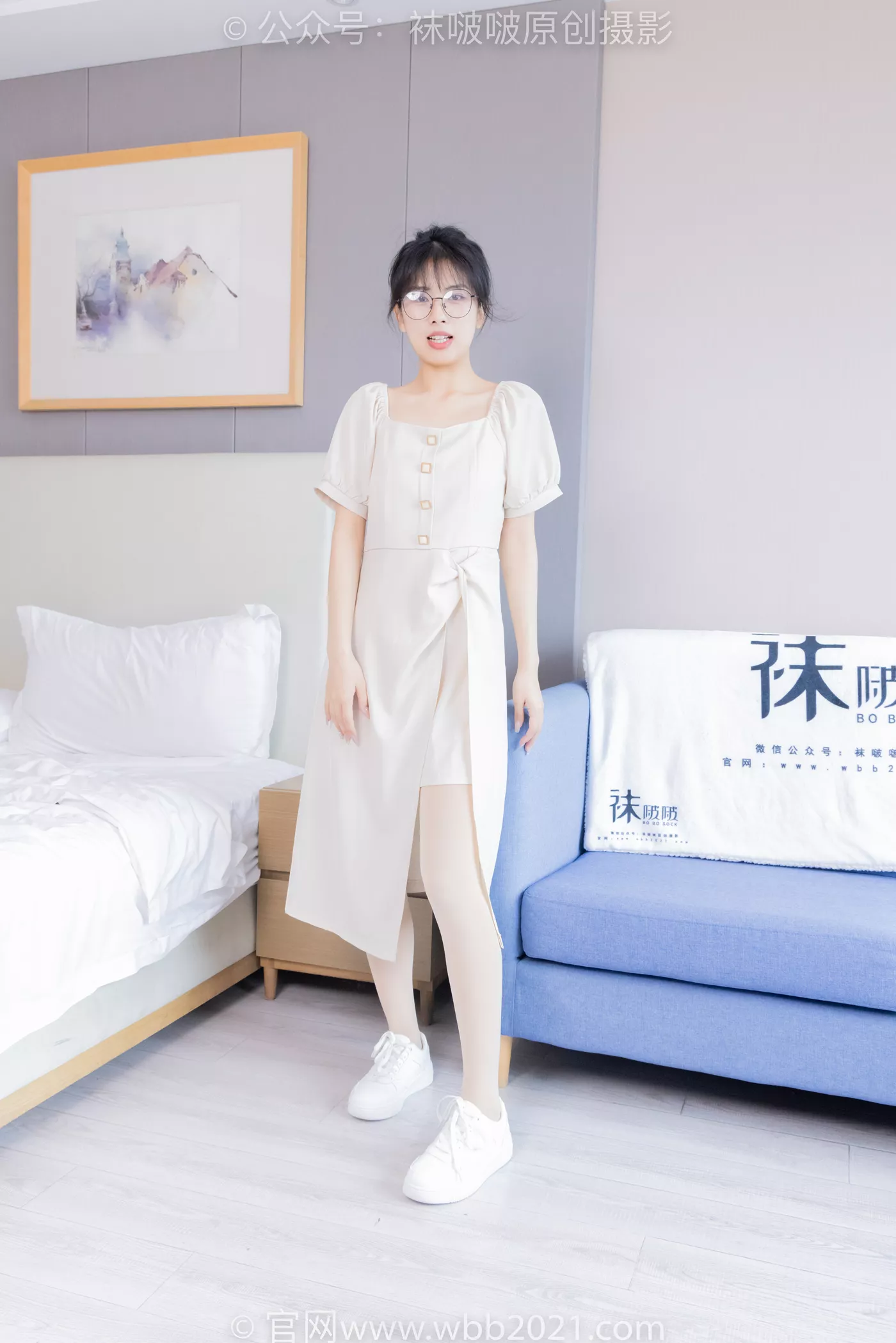 [BoBoSocks袜啵啵]NO.483 奶油-板鞋、白船袜厚肉丝叠穿、厚肉丝、瑜伽动作、船袜和丝袜分别踩葡萄剧情[170P/1V/7.13GB] - 1