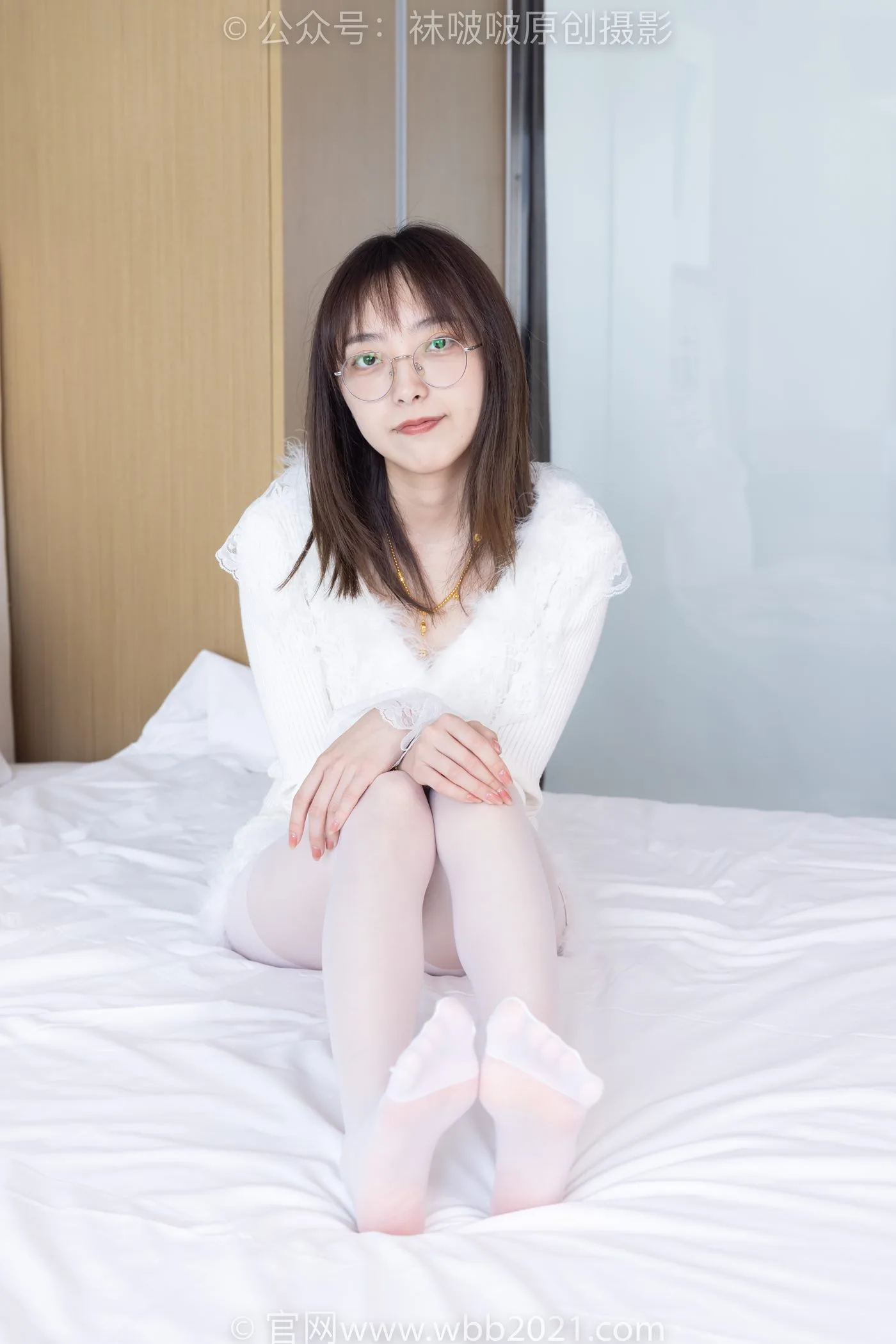 [BoBoSocks袜啵啵]NO.490 稚予 皮鞋、薄白丝[161P/1V/6.08GB] - 4