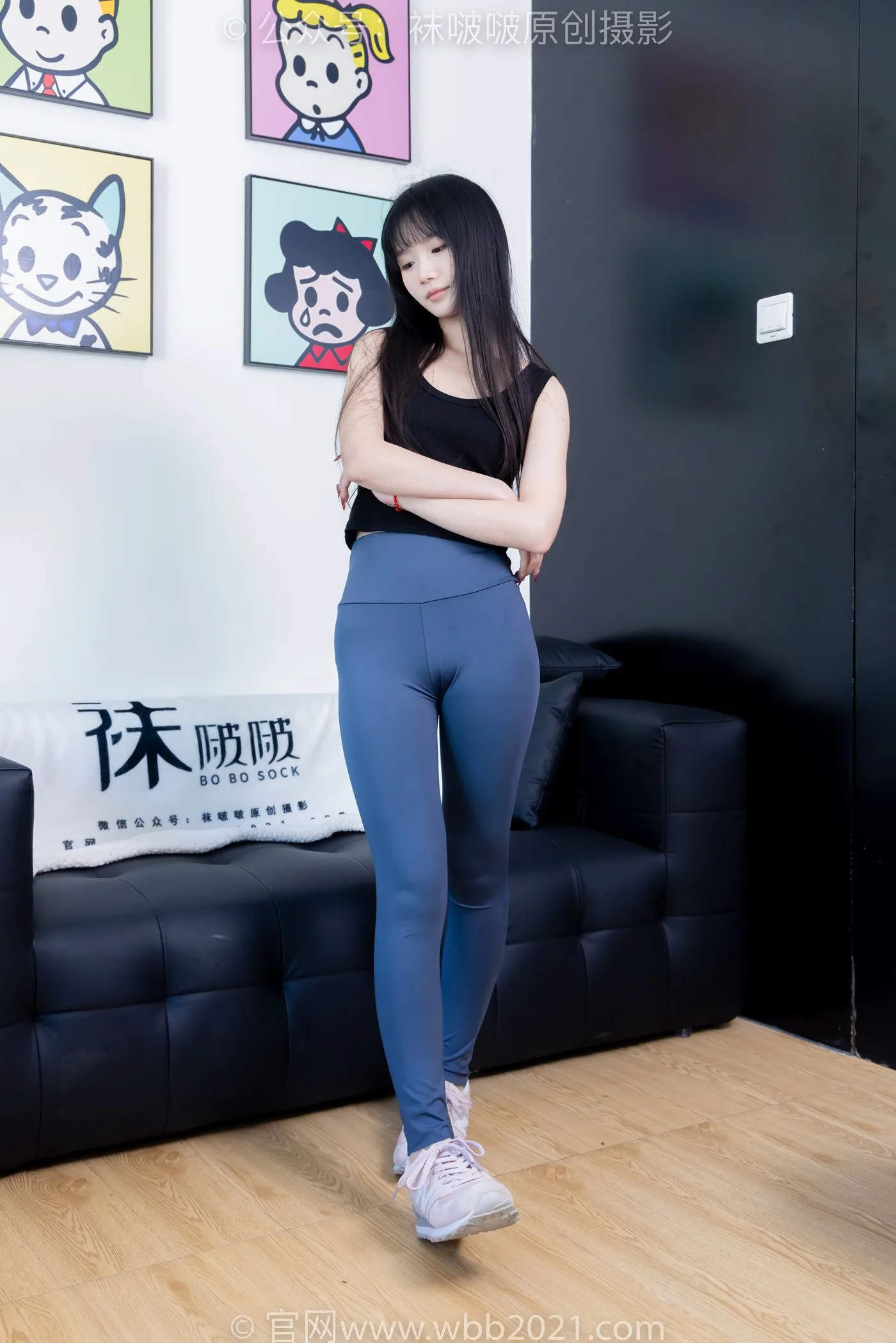 [BoBoSocks袜啵啵]NO.493 甜甜圈-运动鞋、薄肉丝、瑜伽裤裤里丝[140P/1V/5.41GB] - 4