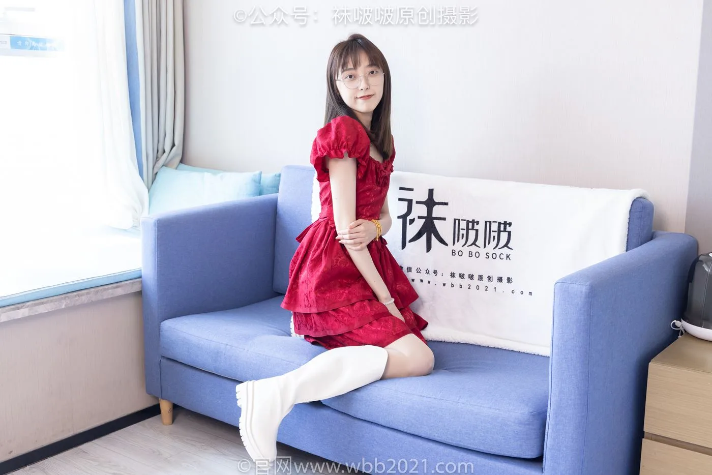 [BoBoSocks袜啵啵]NO.496 稚予 长靴、短靴、薄肉丝[160P/1V/8.26GB] - 1