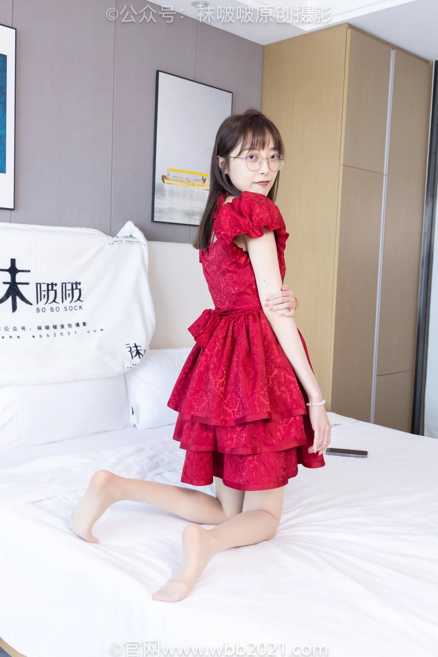 [BoBoSocks袜啵啵]NO.496 稚予 长靴、短靴、薄肉丝[160P/1V/8.26GB] - 3