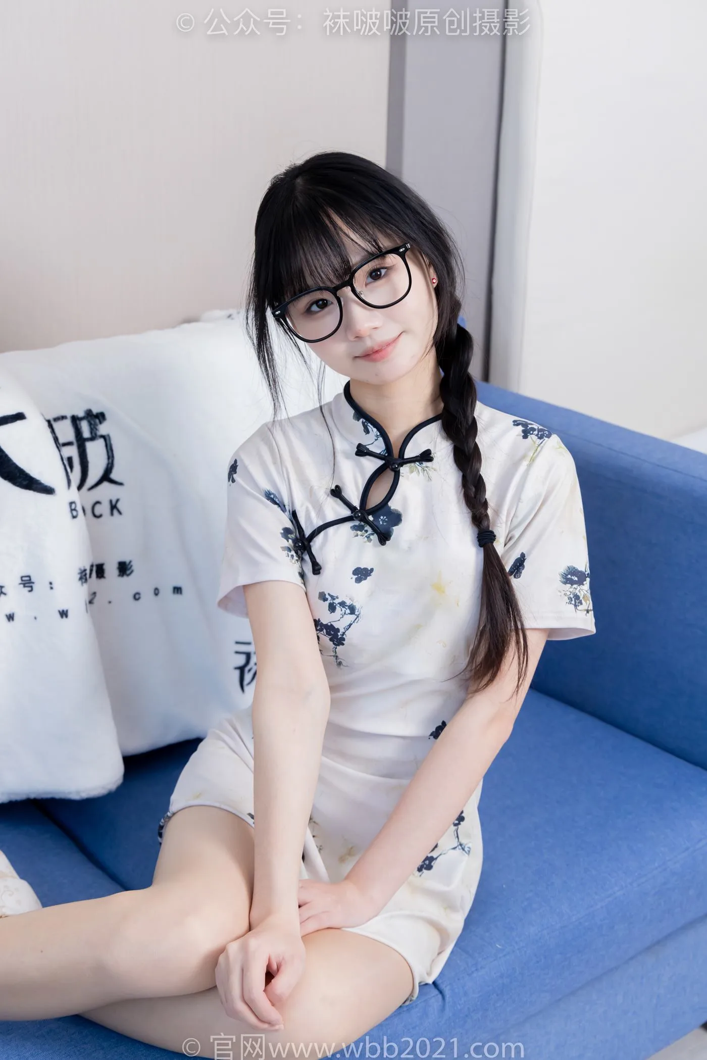 [BoBoSocks袜啵啵]NO.505 甜甜圈-低跟鞋、油亮肉丝、旗袍[195P/1V/6.69GB] - 4
