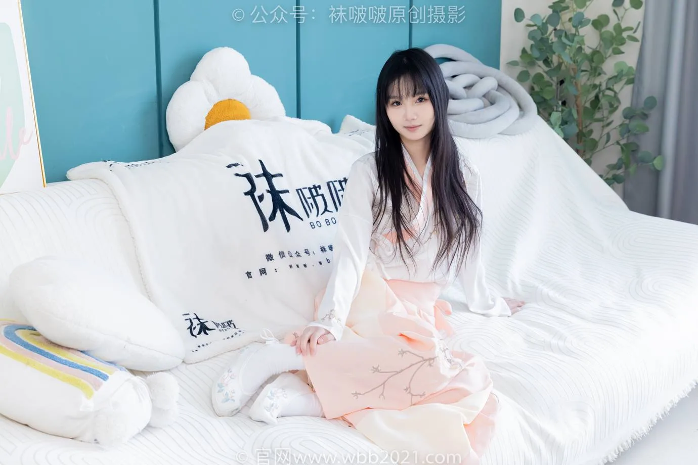 [BoBoSocks袜啵啵]NO.518 甜甜圈-平底鞋、白棉袜、裸足、汉服古装[168P/1V/6.85GB] - 4
