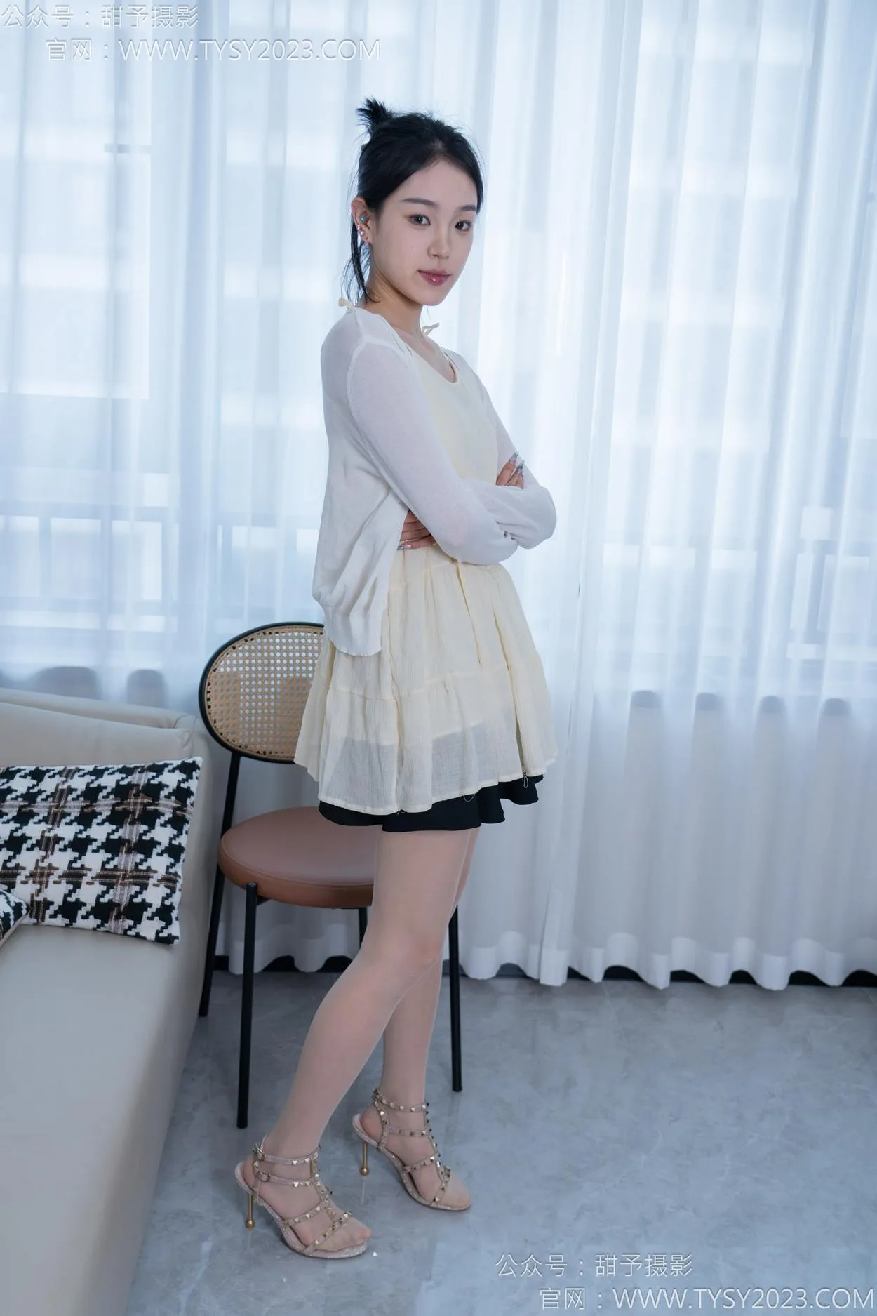 甜予摄影 NO.156 咻咻-高跟鞋、薄肉丝[135P/2V/9.95GB] - 4