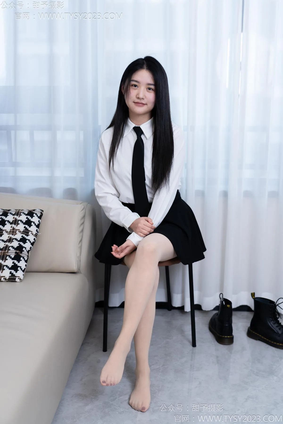 甜予摄影 NO.168 澜澜-短靴、小腿袜、肉丝[165P/2V/11.1GB]