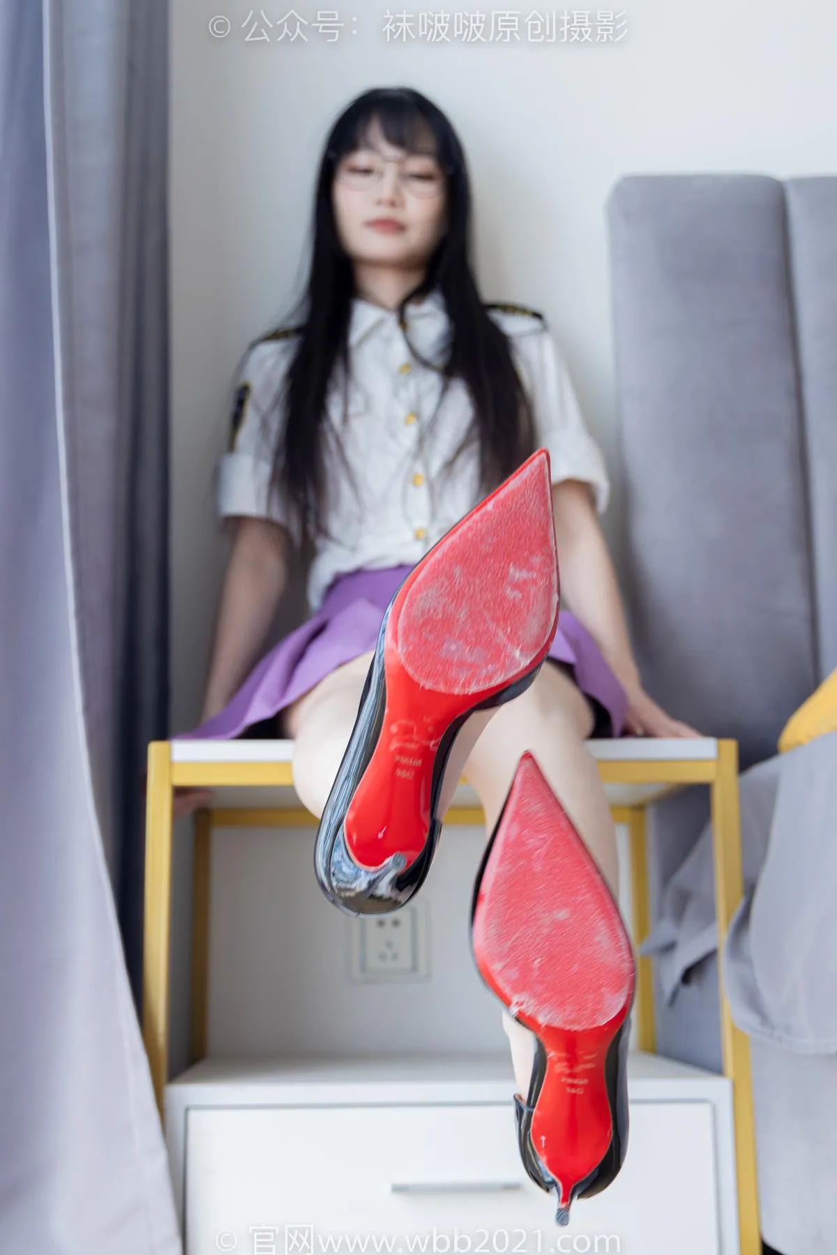 [BoBoSocks袜啵啵]NO.538 甜甜圈-高跟鞋、水晶袜、裸足[150P/1V/5.48GB] - 4