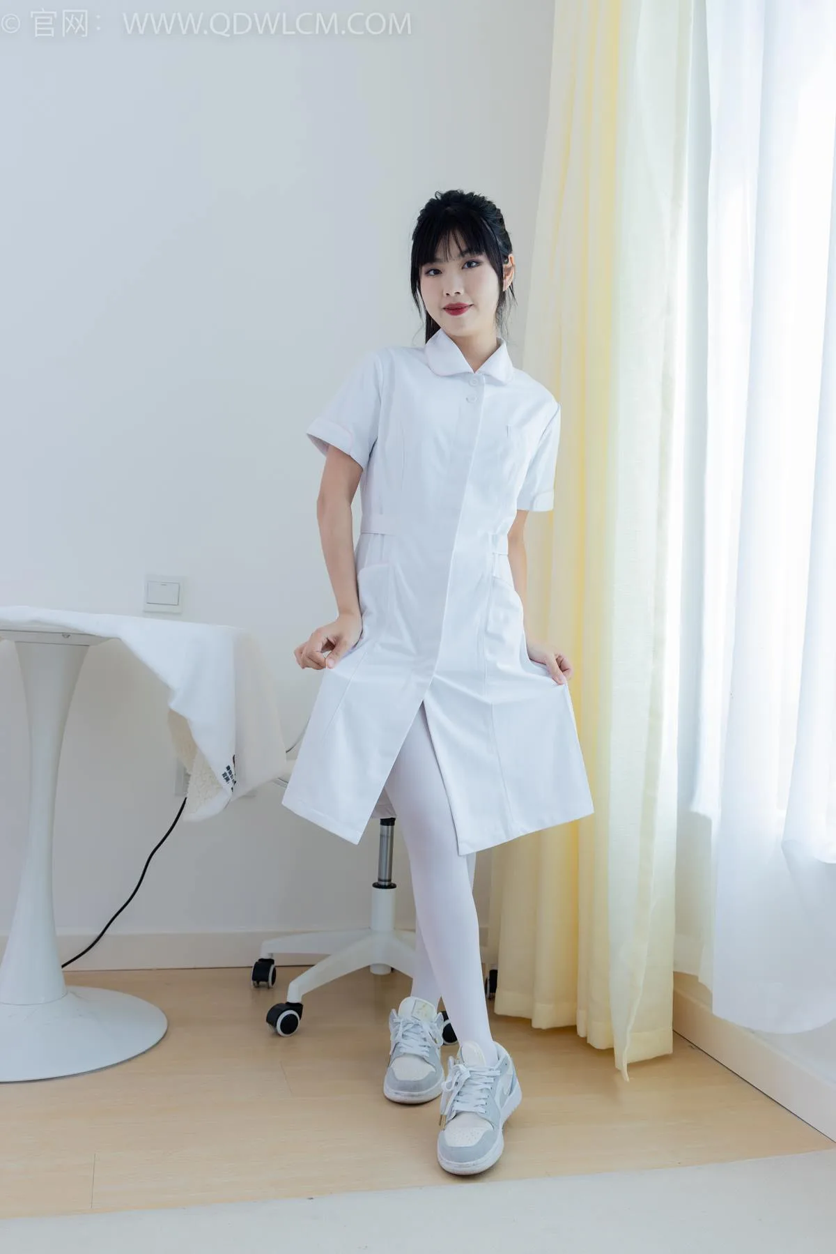 勿恋传媒 NO.2347 米米-板鞋、自然穿脏厚白丝、互士服[170P/1V/4.10GB] - 4