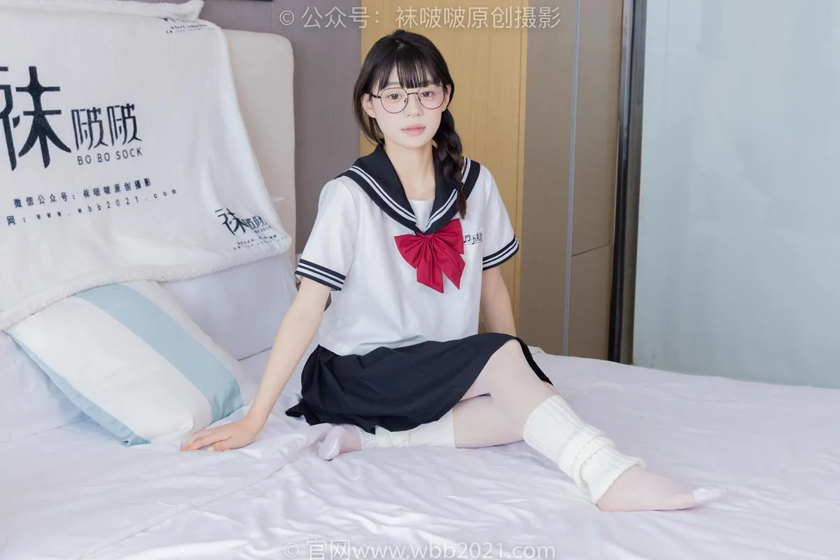 [BoBoSocks袜啵啵]NO.548 糯米-运动鞋、堆堆袜套、薄白丝、jk至服[145P/1V/6.08GB] - 3