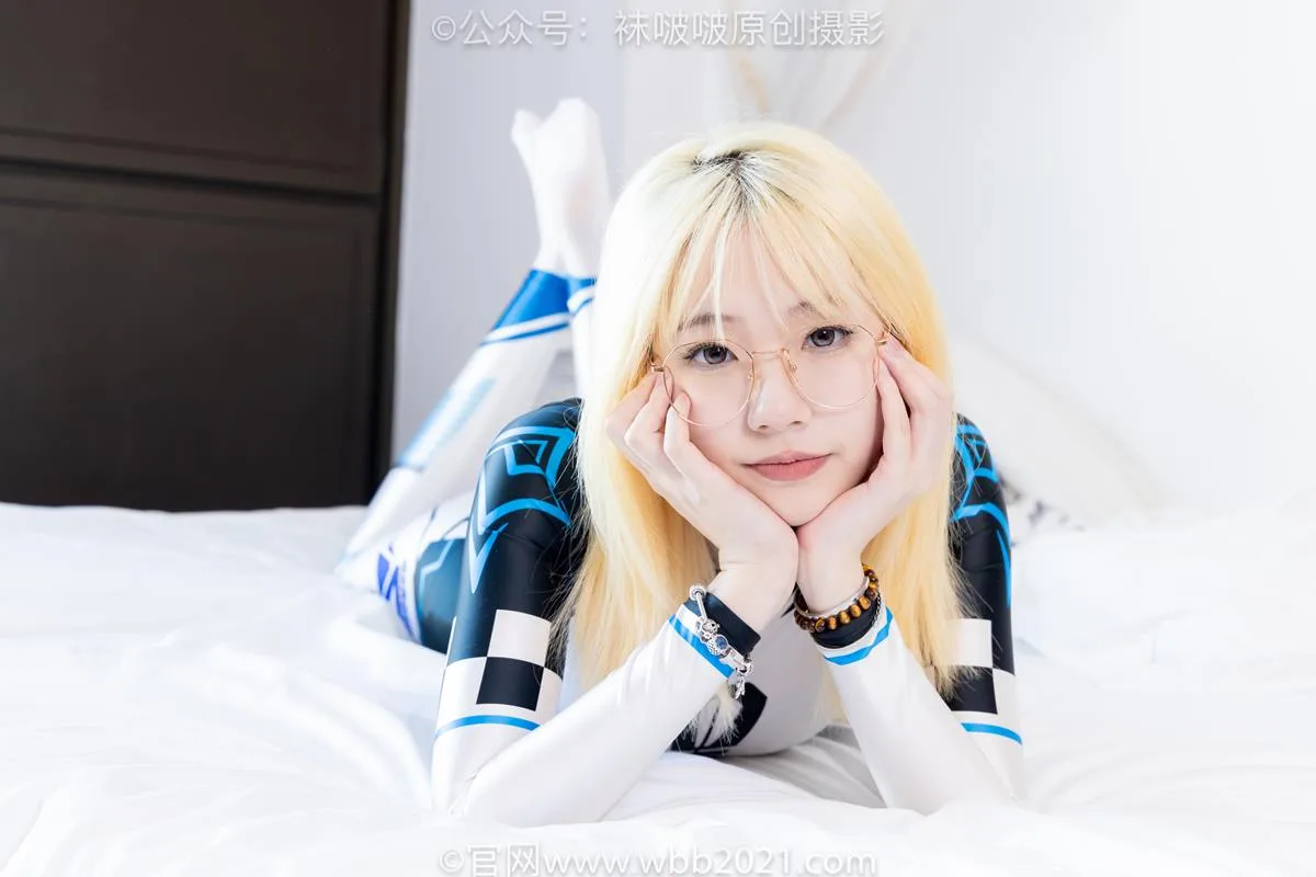 [BoBoSocks袜啵啵]NO.568 小甜豆-连体服、高跟鞋、厚白丝[148P/1V/6.39GB] - 4