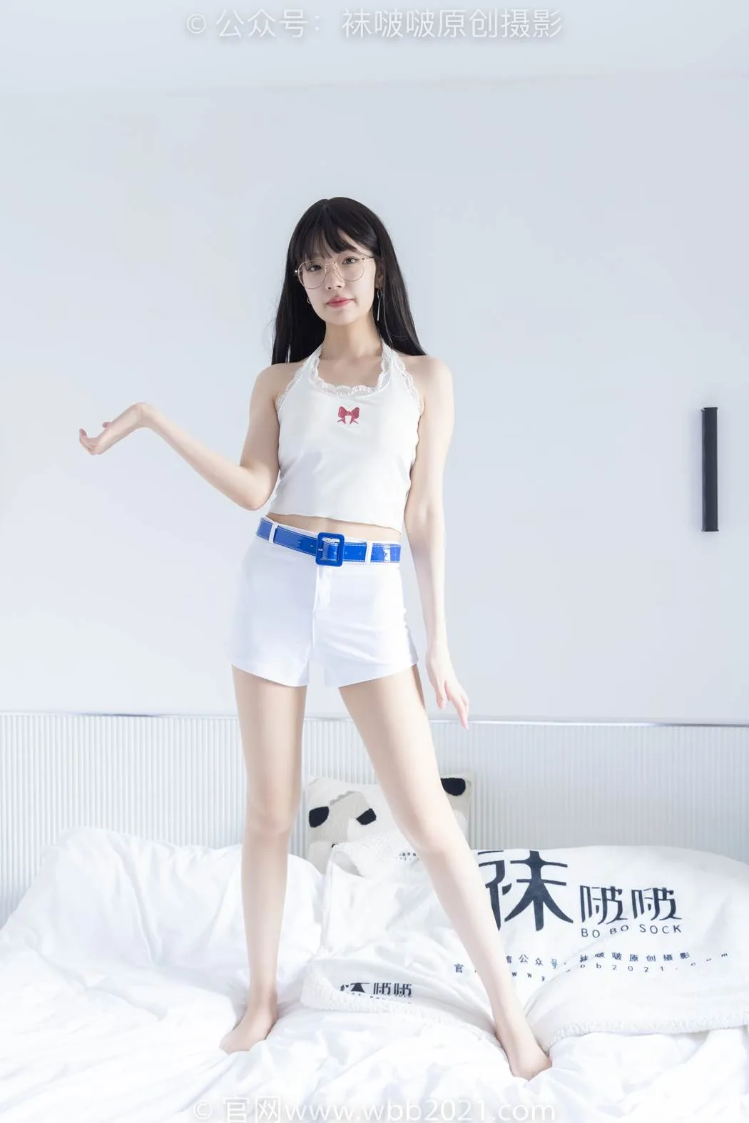 [BoBoSocks袜啵啵]NO.581 小甜豆-高跟长靴、薄肉丝[200P/1V/5.60GB] - 4