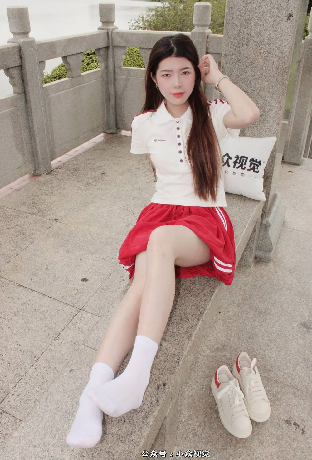 小众视觉 011-雪糕户外休闲白袜板鞋［114P/1V/5.48G］ - 2