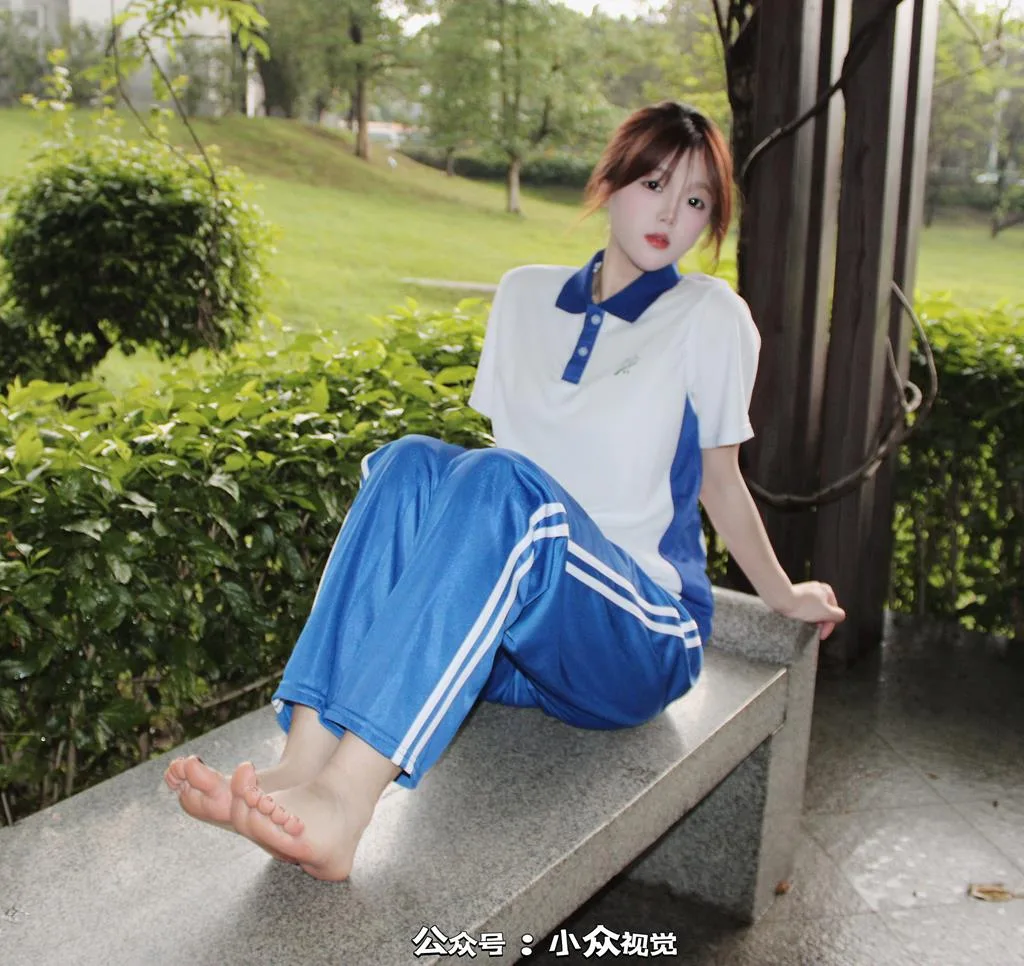 小众视觉 015-小薯条户外深圳校服白袜［128P/1V/5.34G］ - 4