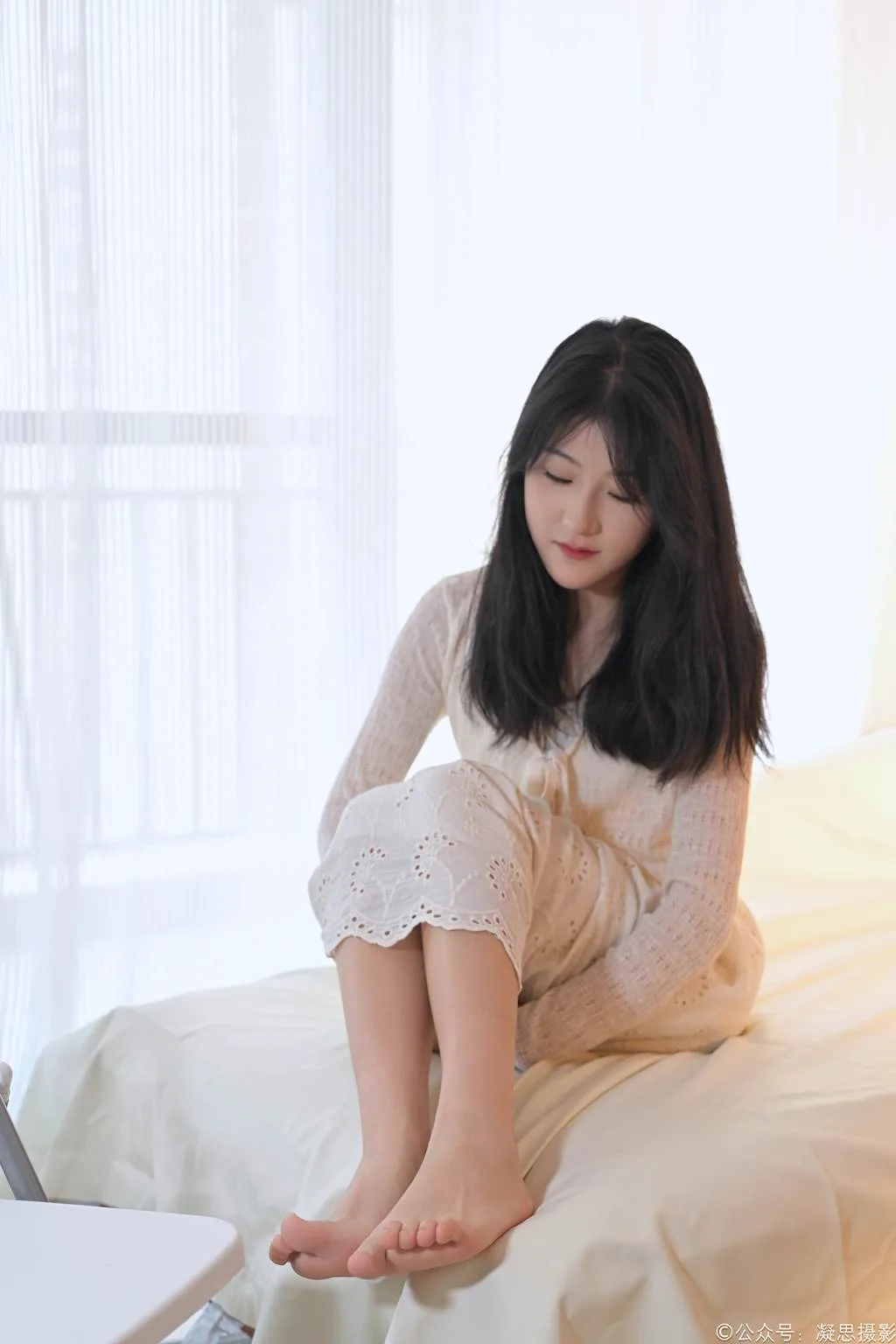 凝思摄影 NO.005 琦琦-连衣裙、短白袜、平底鞋[134P/1V/3.28GB] - 4