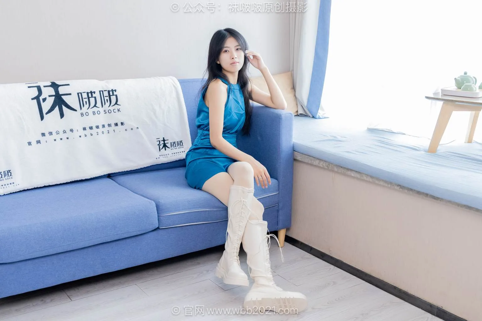 [BoBoSocks袜啵啵]NO.601 奶油-长靴、厚肉丝[144P/1V/6.60GB] - 4