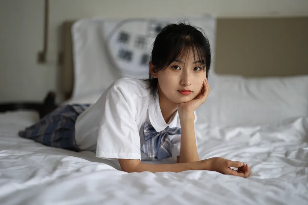 三禾摄影 NO.001 雪雪 室内JK[275P/1.11GB] - 2