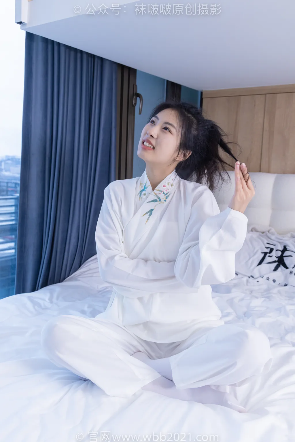 袜啵啵 积分限定作品032期：奶油-古装、古装靴、厚白丝、睡觉剧情花絮版 [209P/1V/7.99G] - 2