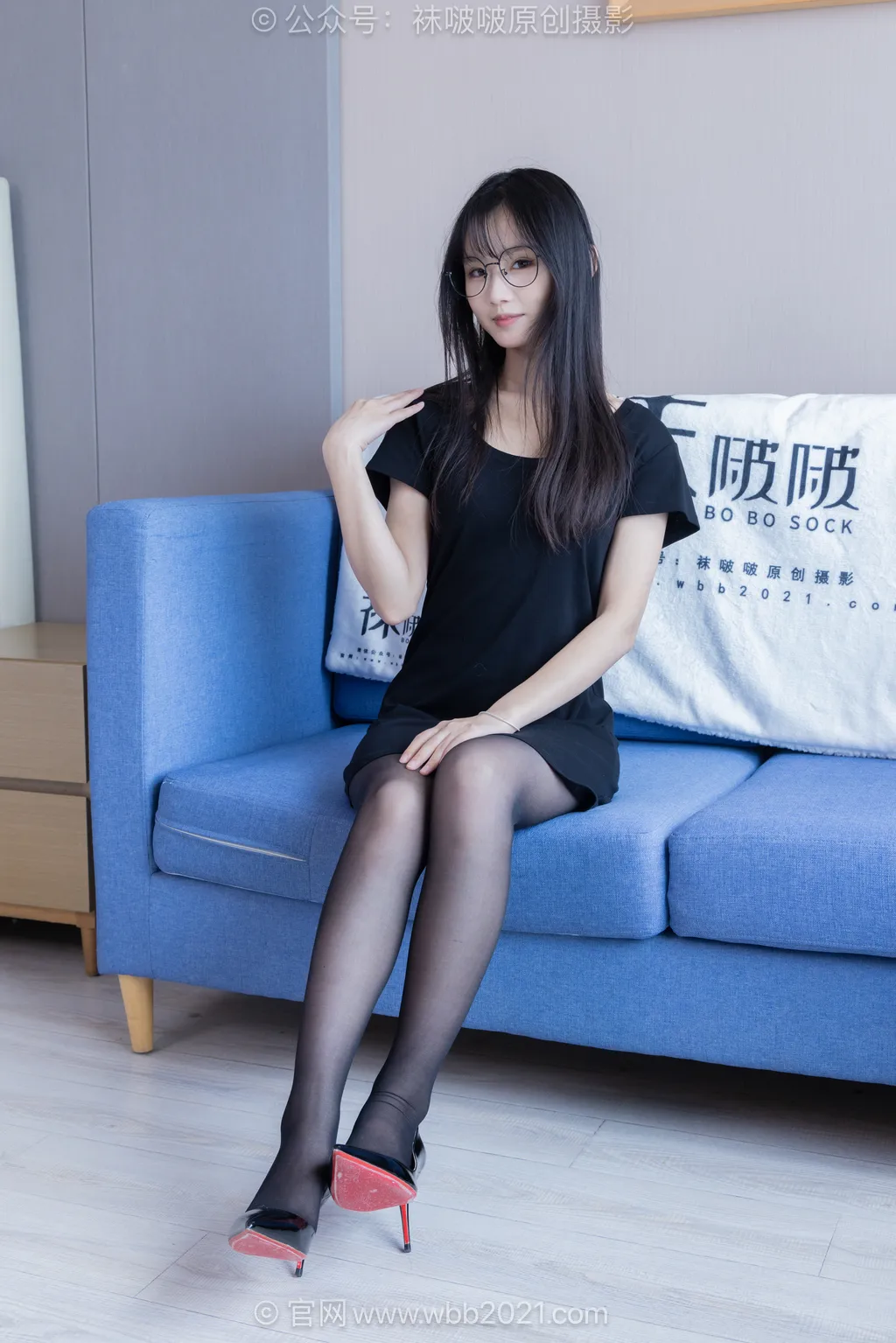 [BoBoSocks袜啵啵]NO.607 甜甜圈-高跟鞋、薄黑丝[147P/1V/6.01GB] - 2