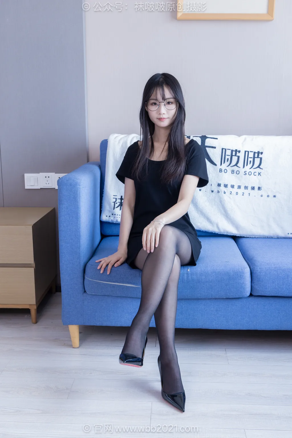 [BoBoSocks袜啵啵]NO.607 甜甜圈-高跟鞋、薄黑丝[147P/1V/6.01GB] - 4
