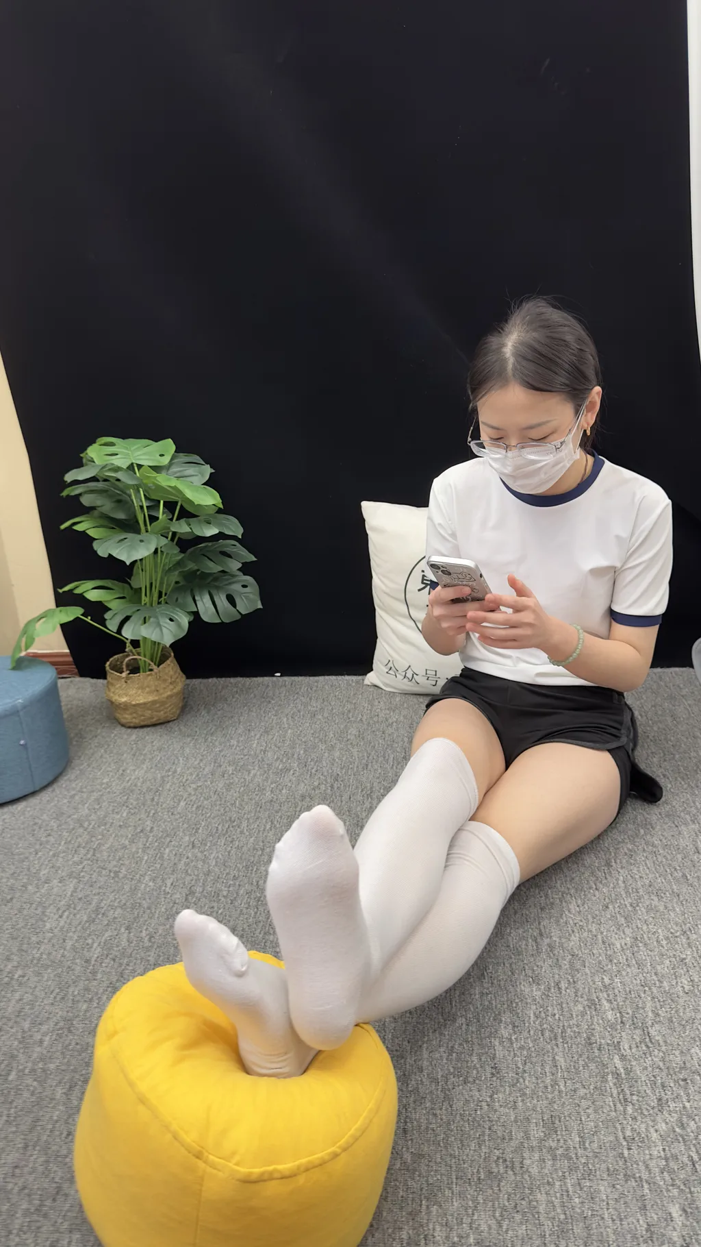 三禾摄影 NO.009 体操服 过膝棉袜[140P/1V/3.80GB] - 2
