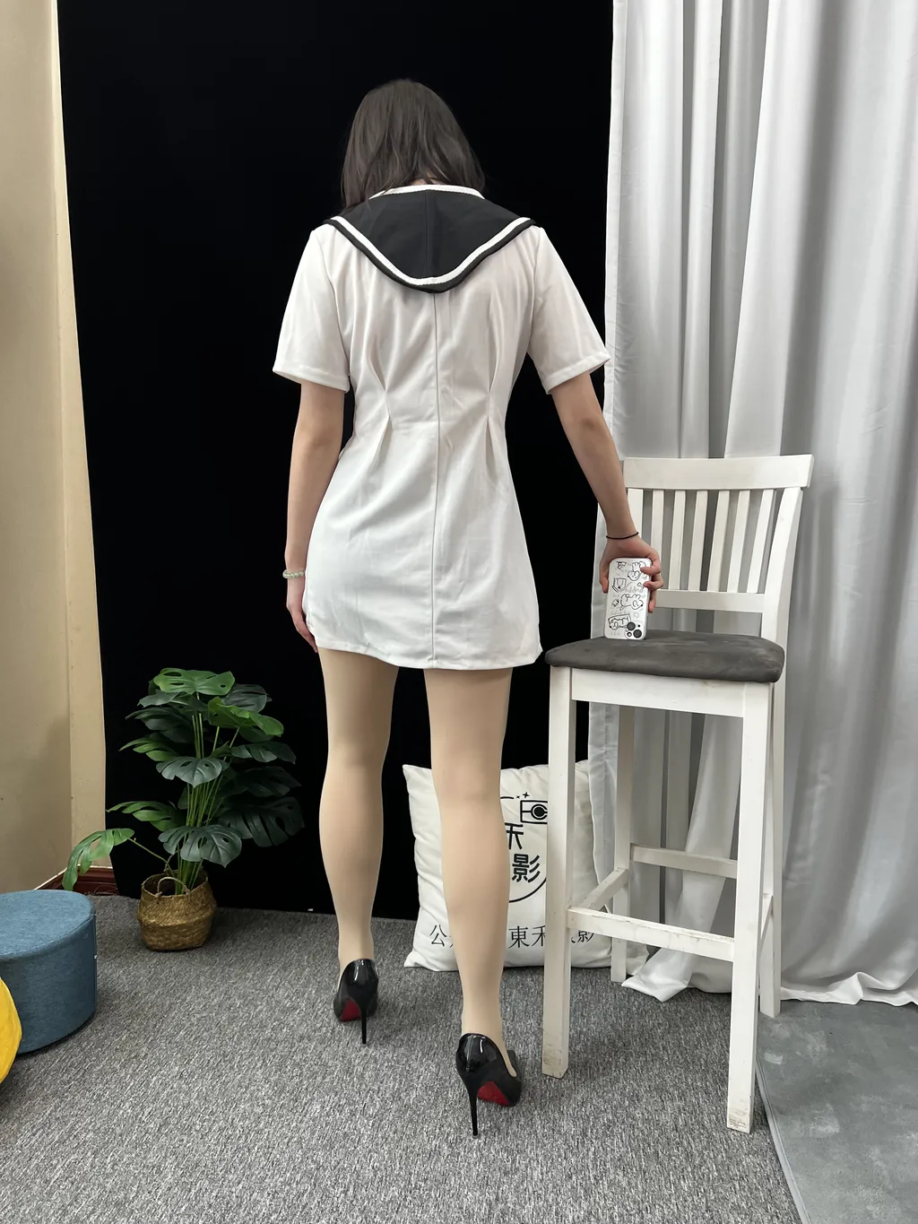 三禾摄影 NO.013 海军白裙 高跟[264P/1V/4.69GB] - 1