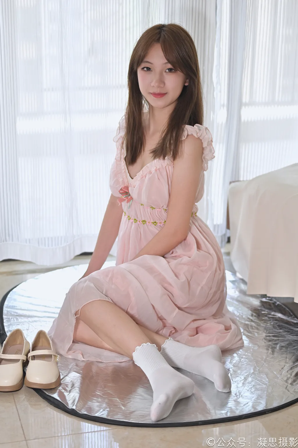 凝思摄影 NO.039 铃铃-连衣裙、短白袜、玛丽珍[150P/1V/4.45GB] - 3
