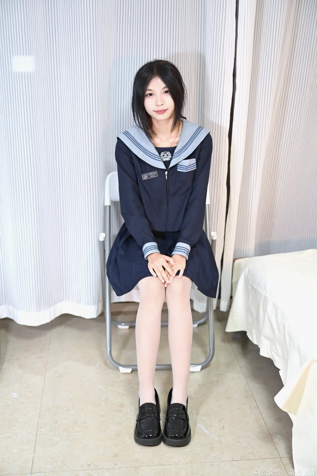 凝思摄影 NO.043 沅沅-JK至服、连裤白丝、小皮鞋[150P/1V/5.74GB] - 2