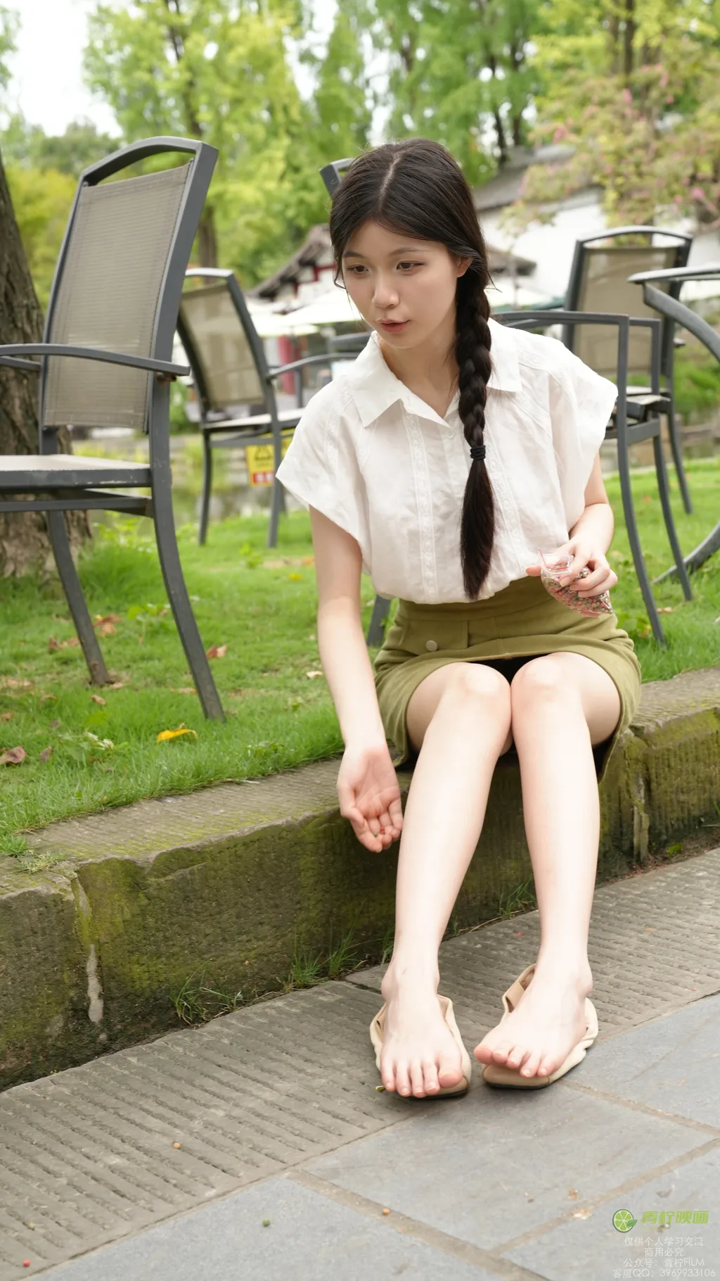 青柠映画 NO.076 – 小小 喂鸽子[92P/2V/3.97GB] - 3