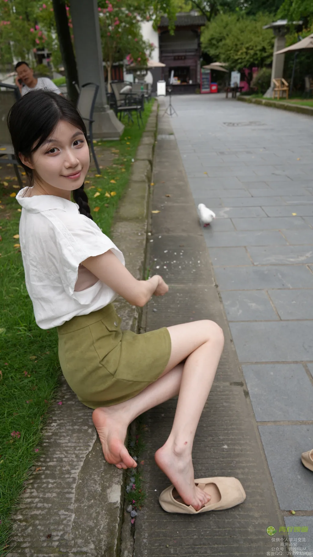 青柠映画 NO.076 – 小小 喂鸽子[92P/2V/3.97GB] - 4