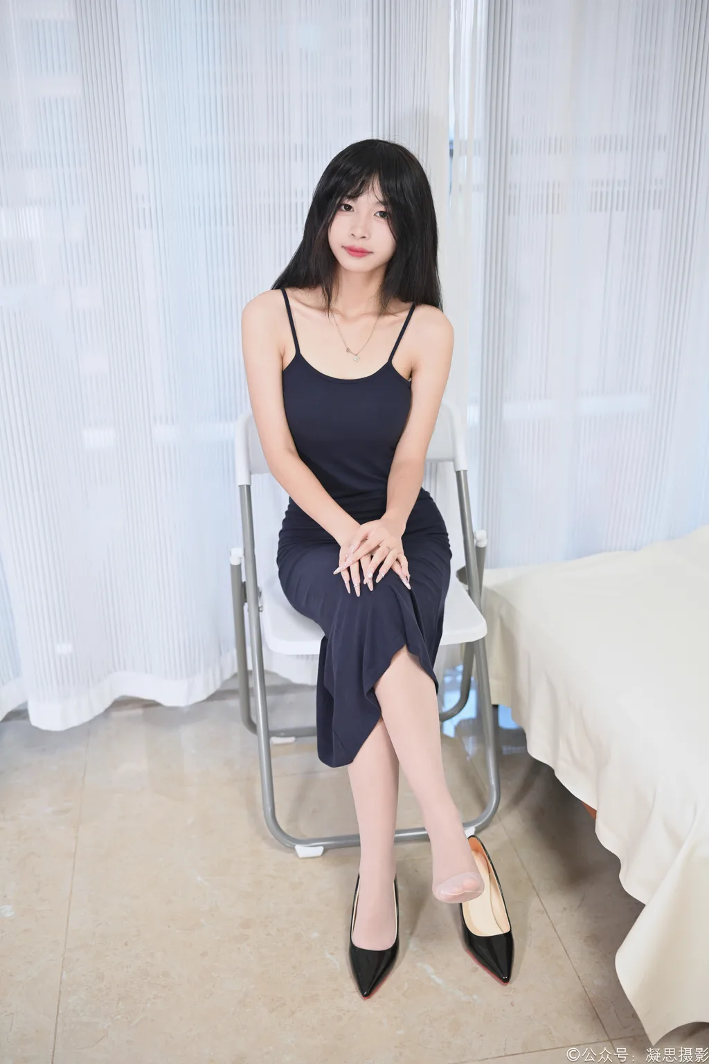 凝思摄影 NO.047 沅沅-连衣裙、丝袜、高跟鞋[120P/1V/4.72GB] - 2